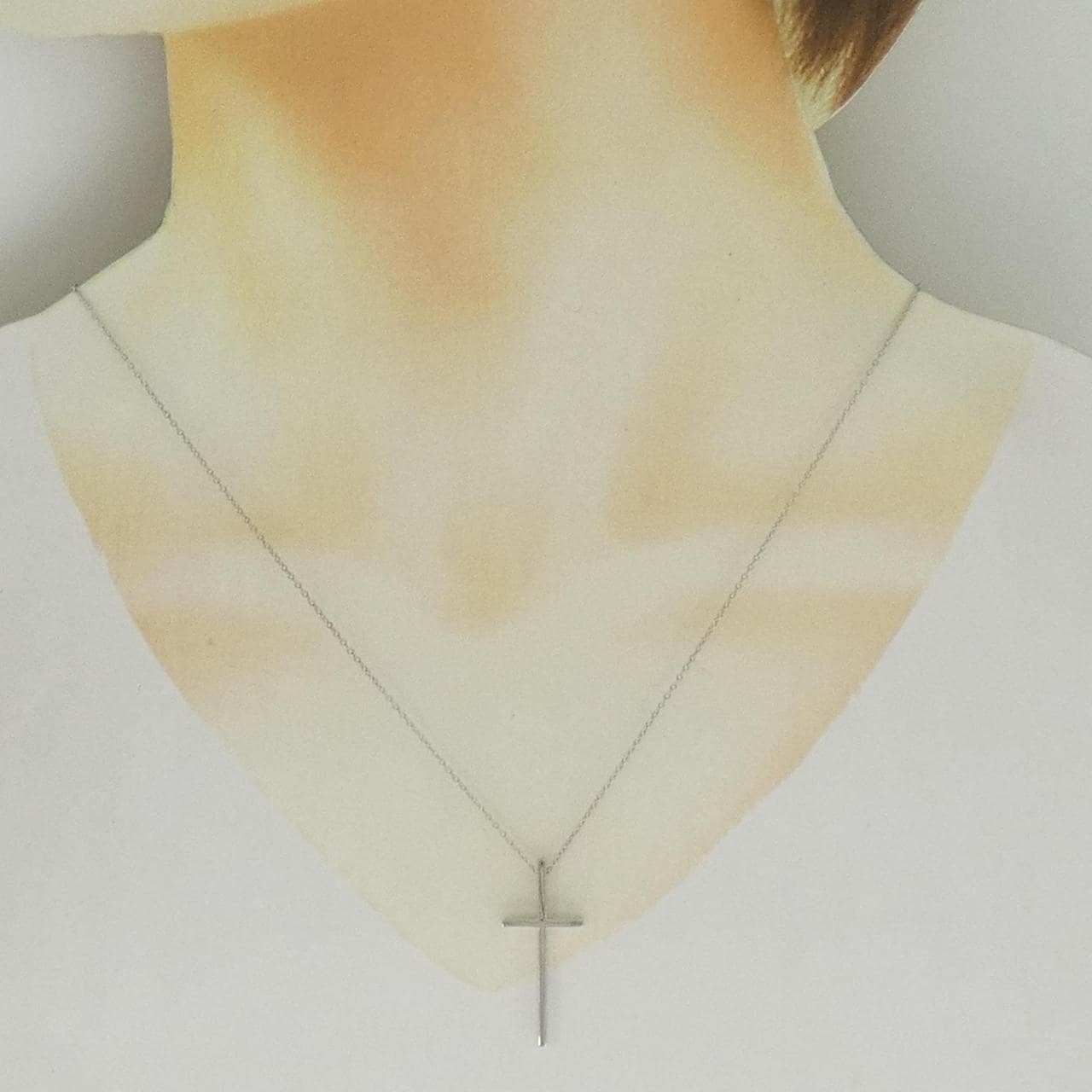 ティファニー クロス ネックレス