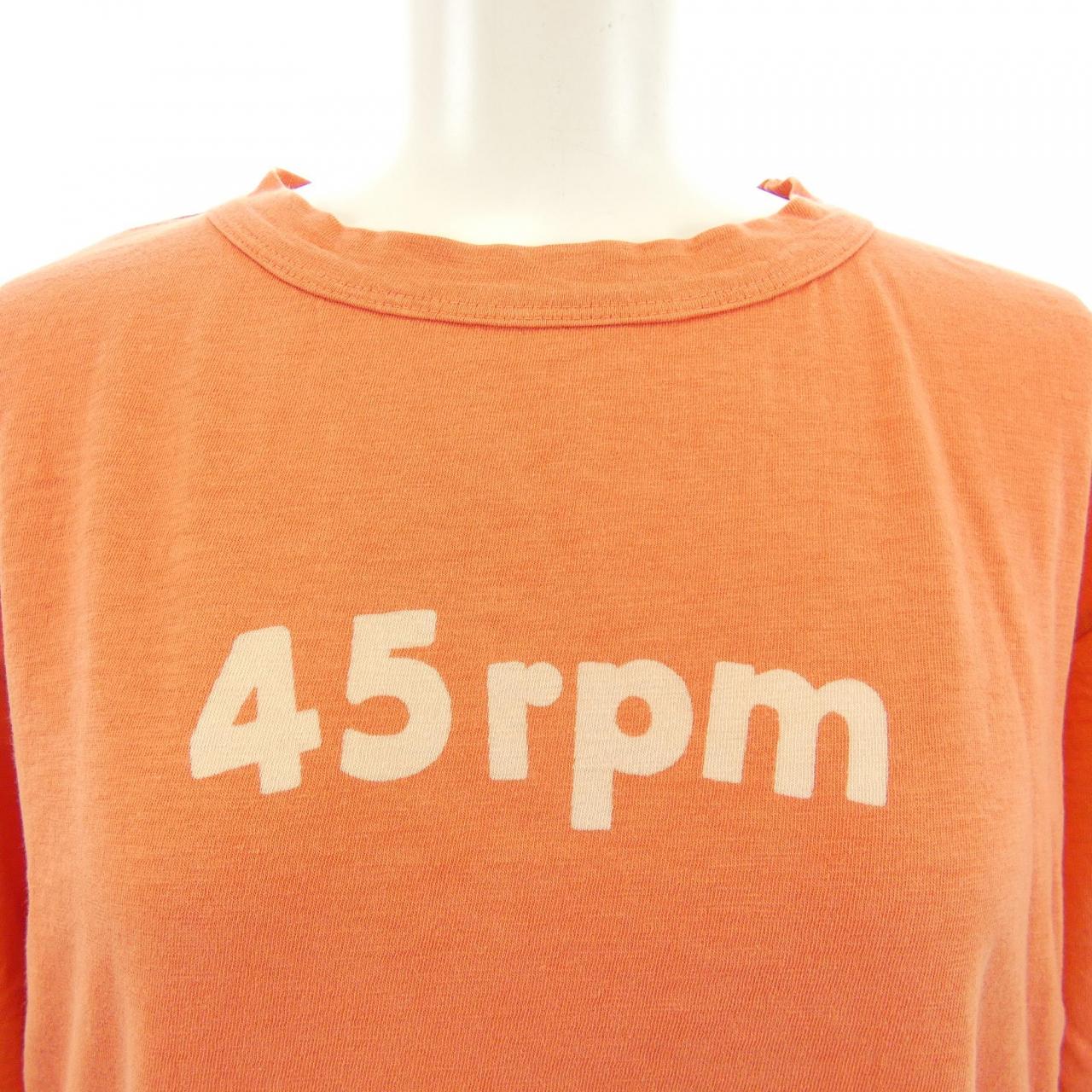 フォーティーファイブアールピーエム 45 RPM Tシャツ