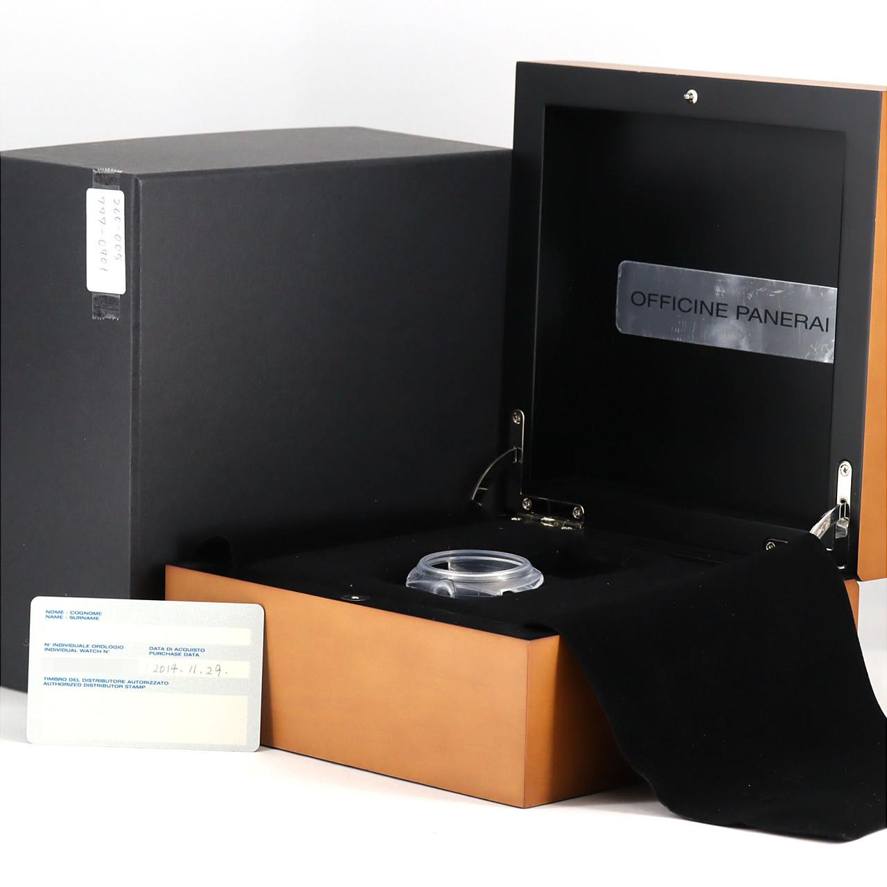 パネライ ラジオミールブラックシール PAM00183 SS 手巻