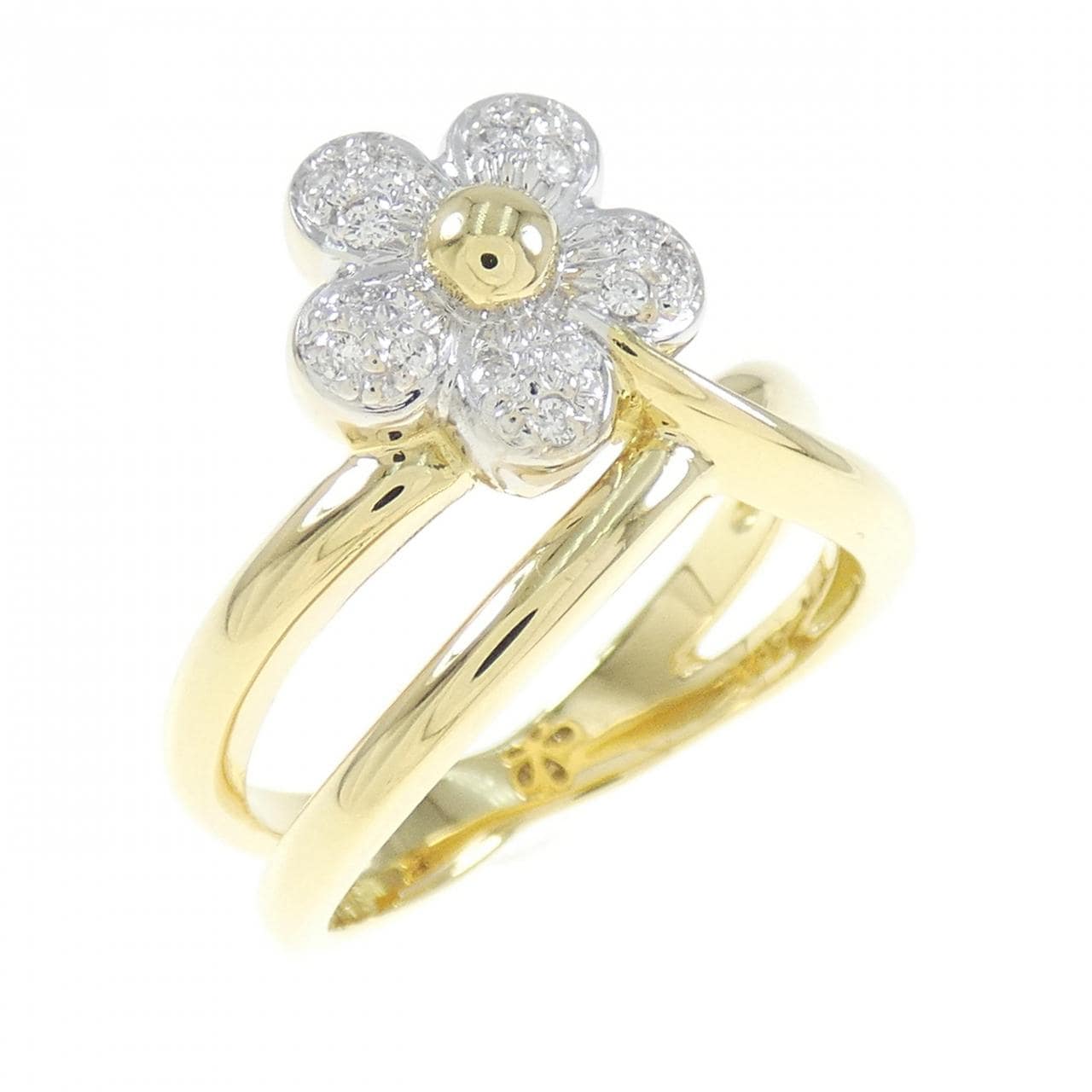 PONTE VECCHIO Flower Diamond Ring 0.09CT