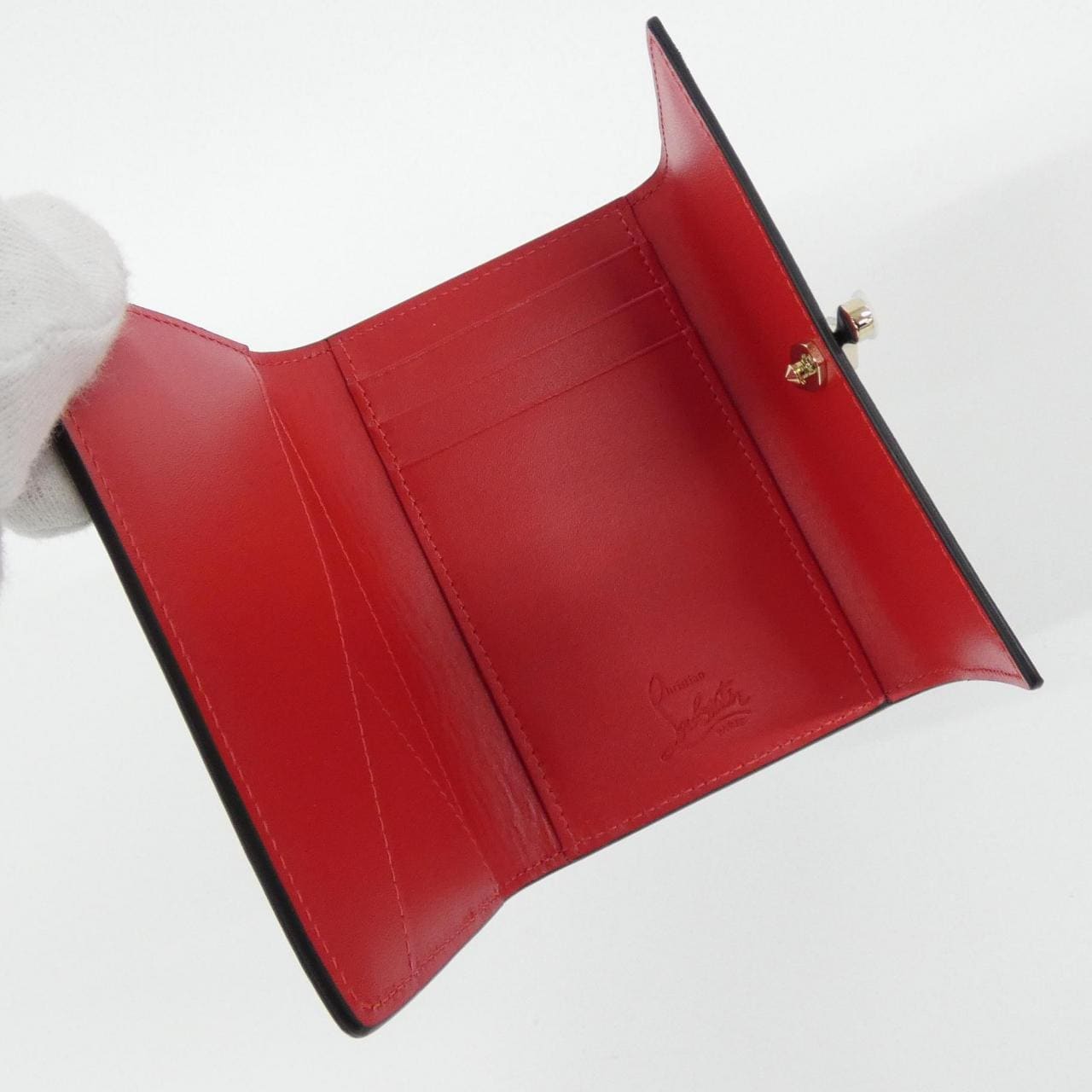 【新品】クリスチャンルブタン BETTINA WALLET 1265045 カードケース