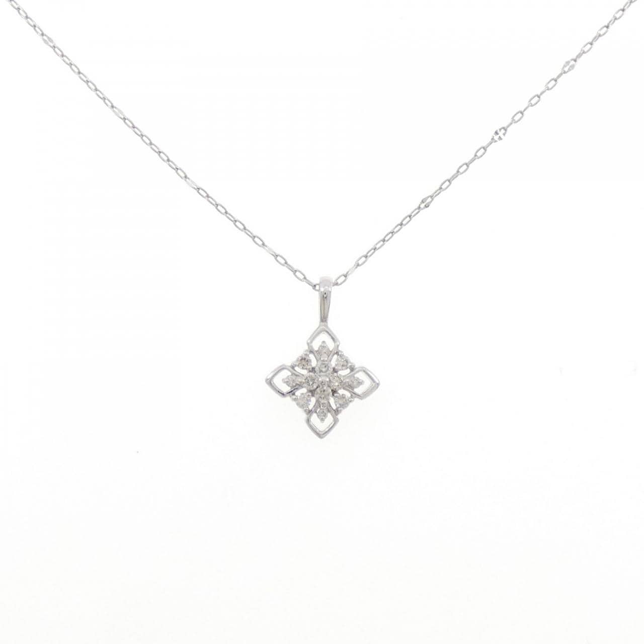 PT900 ダイヤモンド ネックレス 0.11CT