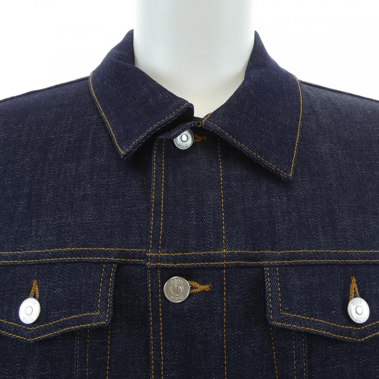 ディオール DIOR オブリーク OBLIQUE 013D482B226X デニムジャケット