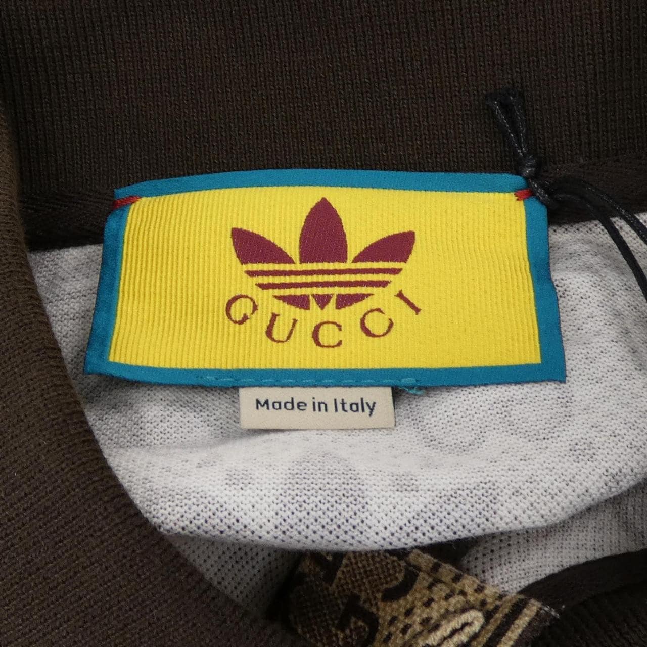 グッチ GUCCI 700497 XJE1M ADIDAS ポロシャツ