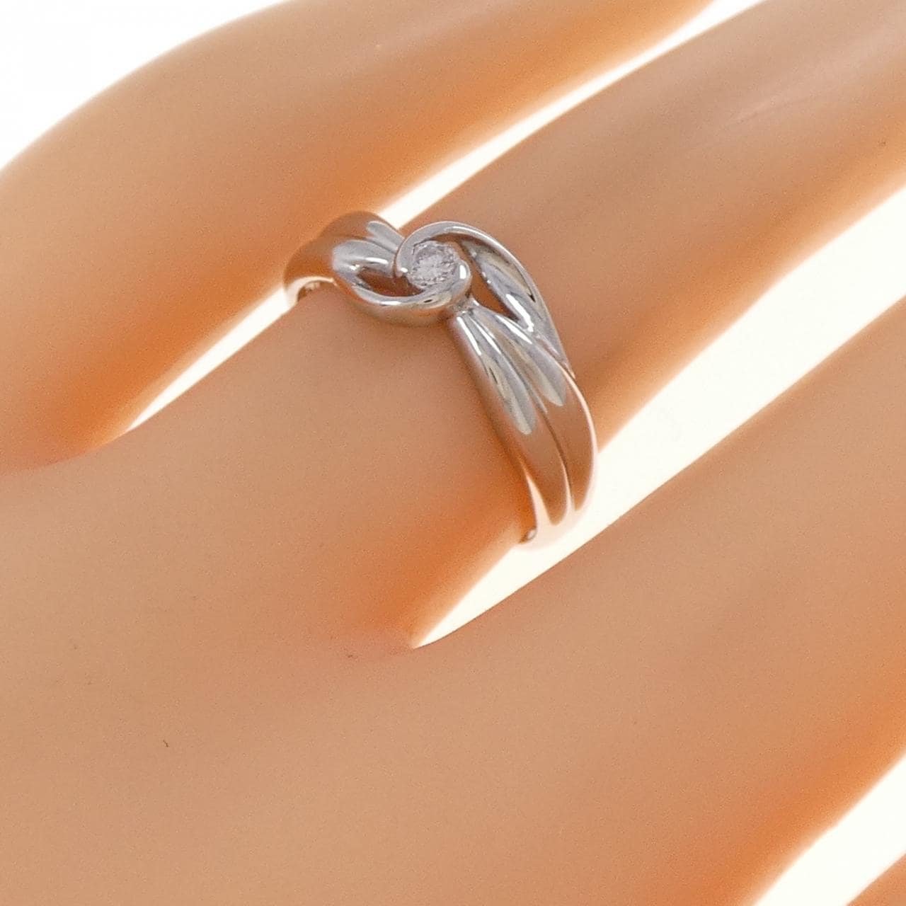 PT900 ダイヤモンド リング 0.07CT