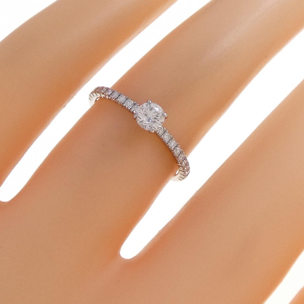 カルティエ エタンセル リング 0.20CT E VS1 3EXT