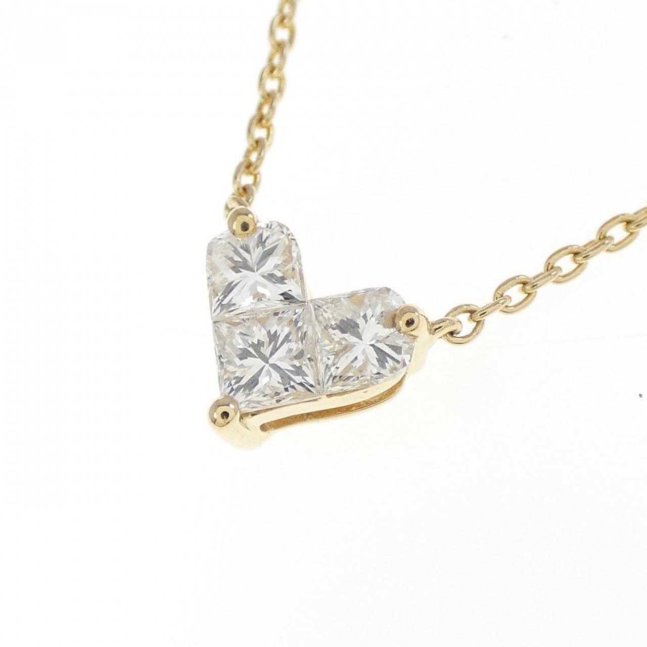 STAR JEWELRY Mysterious Heart Necklace 0.28CT