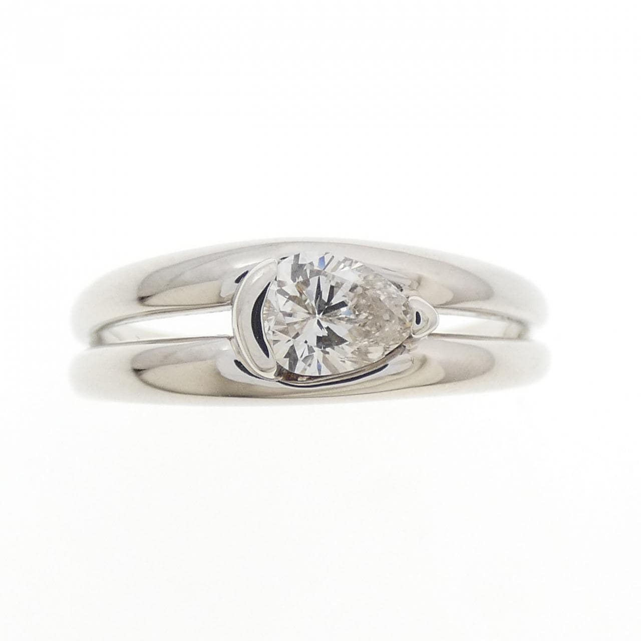 PT900 ダイヤモンド リング 0.39CT