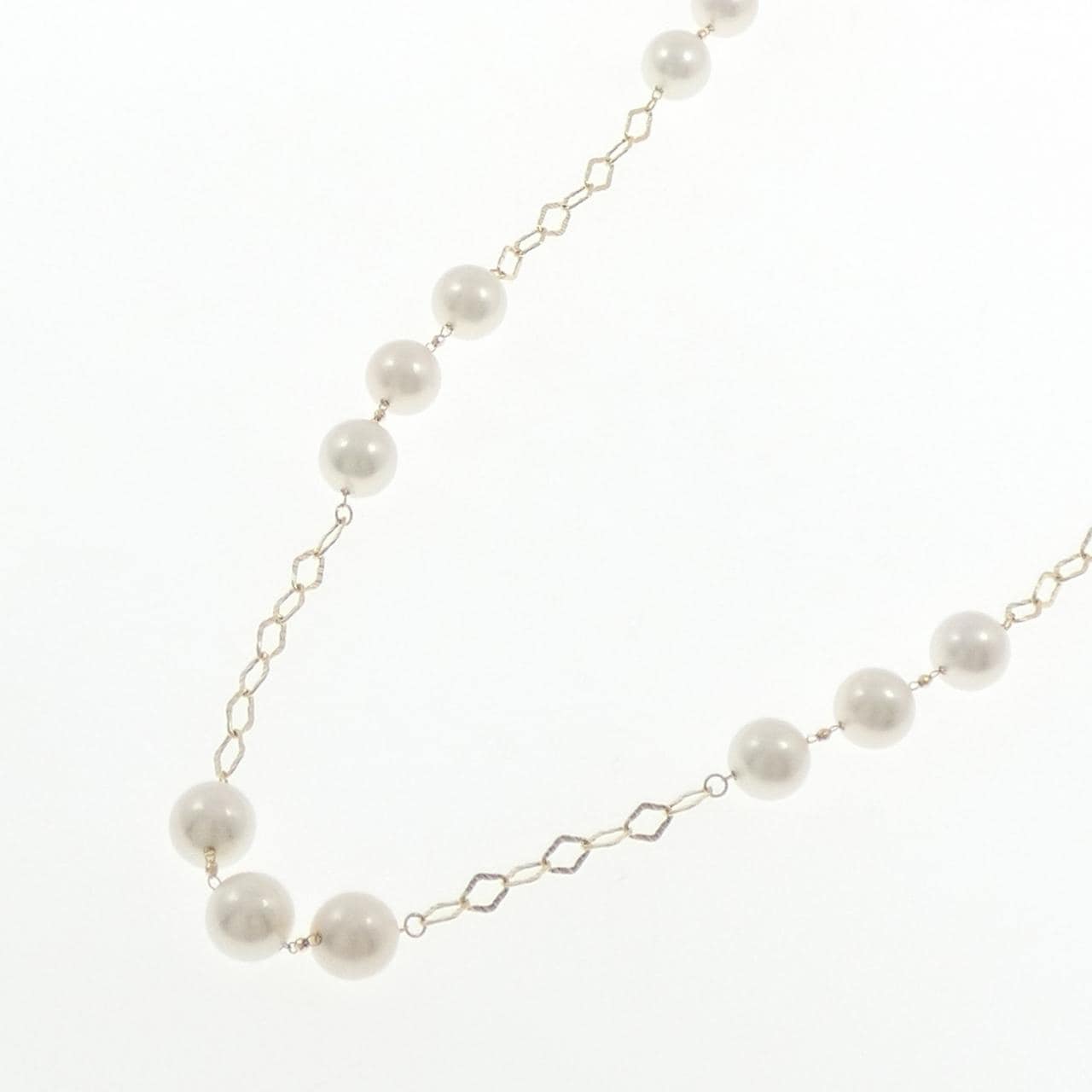 K18YG アコヤパール ネックレス