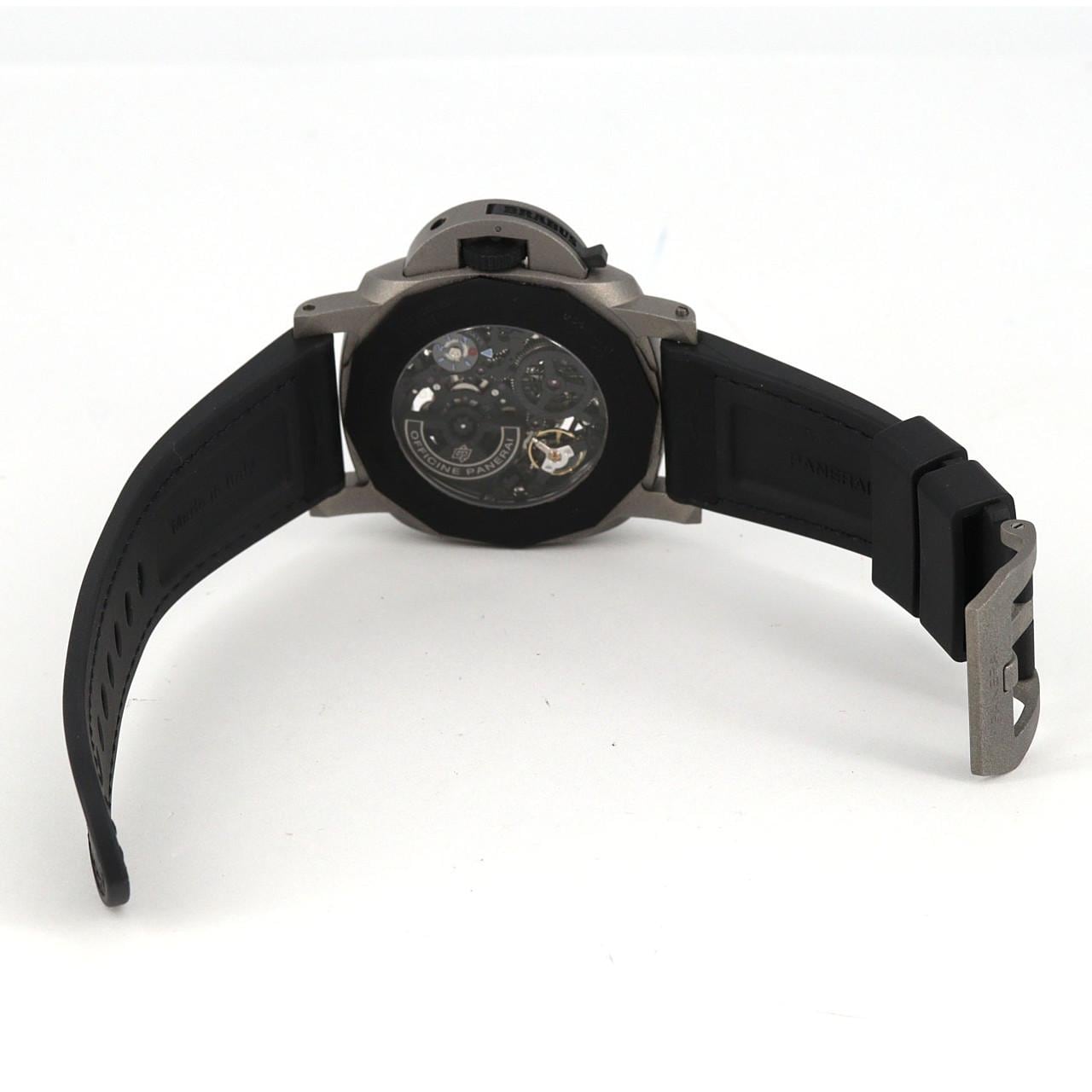 パネライ サブマーシブルS ブラバス ブルーシャドウエディション PAM01241 TI 自動巻