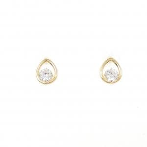 【新品】K18YG キュービック ピアス