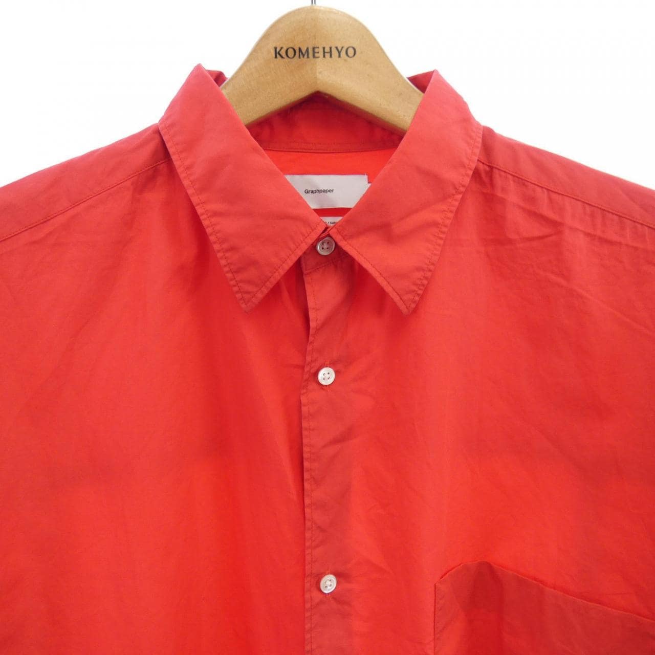 グラフペーパー Graphpaper シャツ