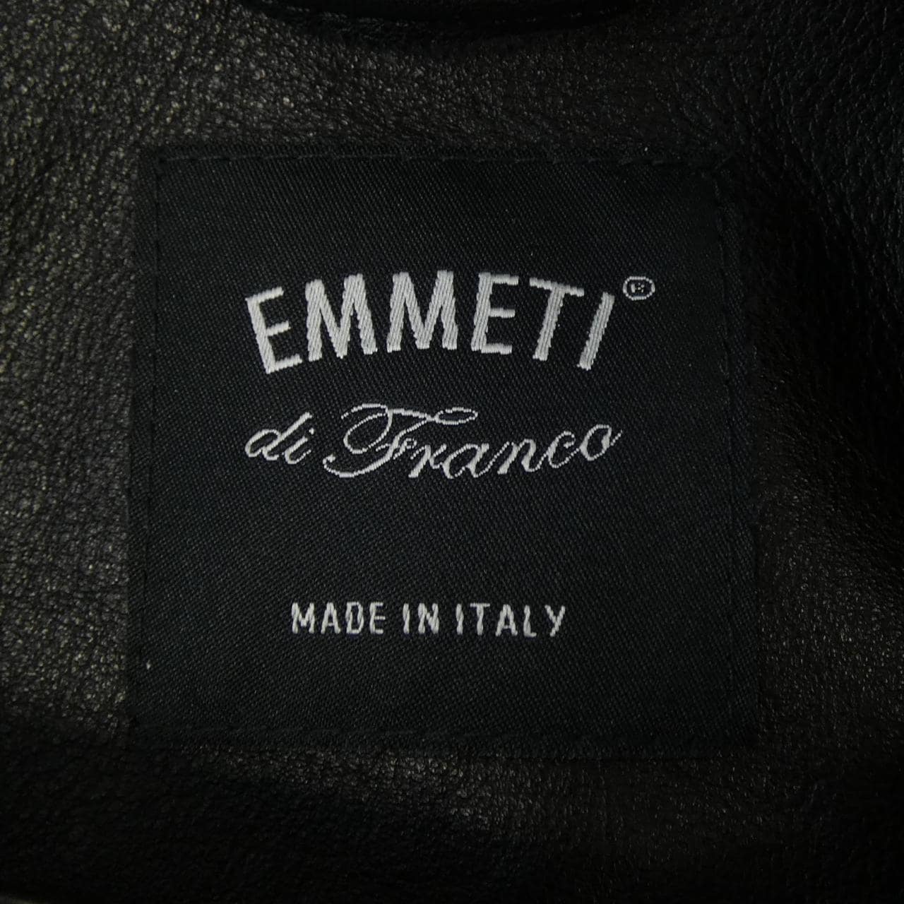 エンメティ EMMETI レザーライダースジャケット