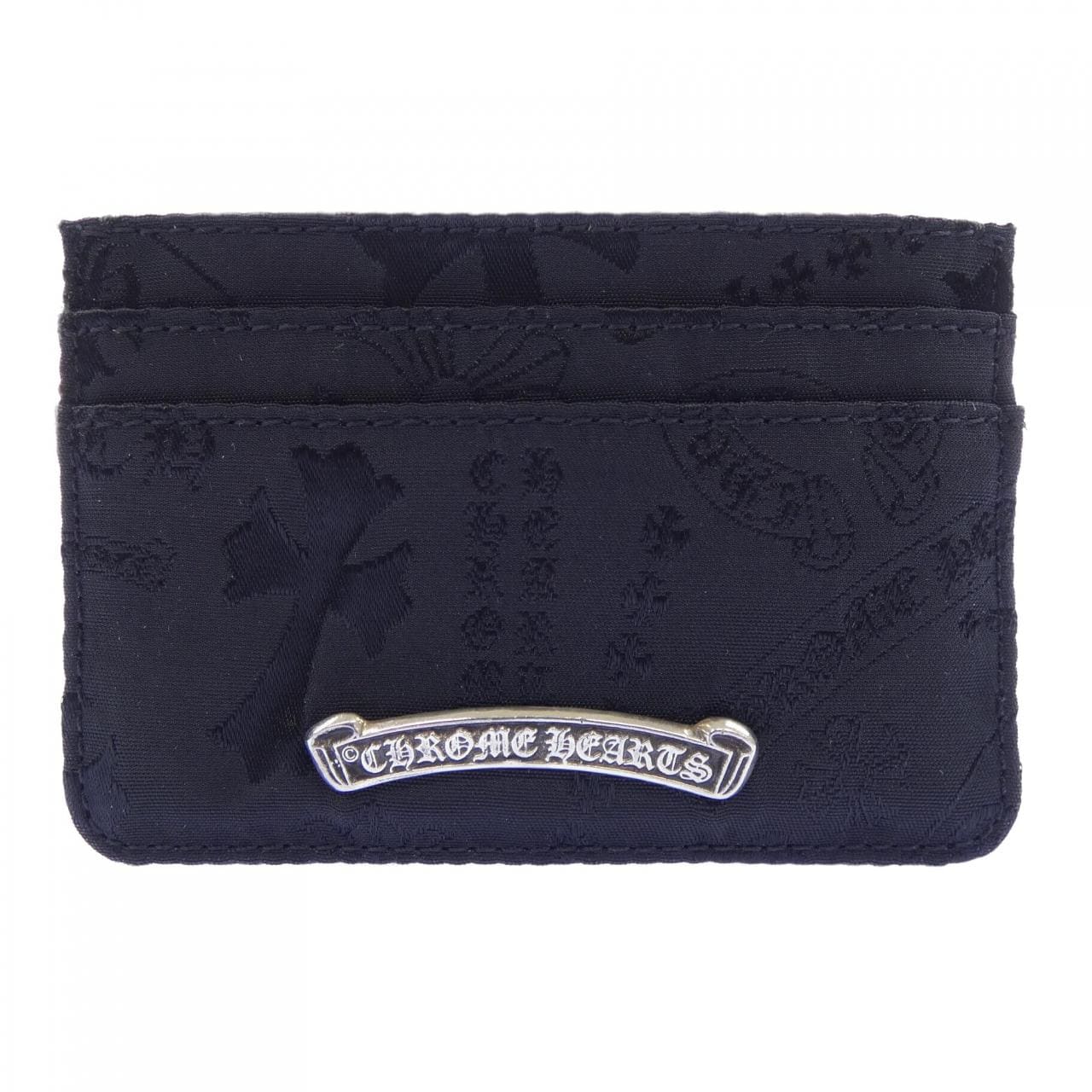 クロムハーツ CHROME HEARTS DOUBLE SIDE MULTI MOTIF CARD CASE