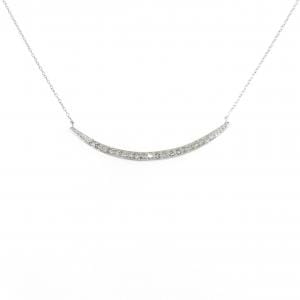 K10WG ダイヤモンド ネックレス 0.14CT