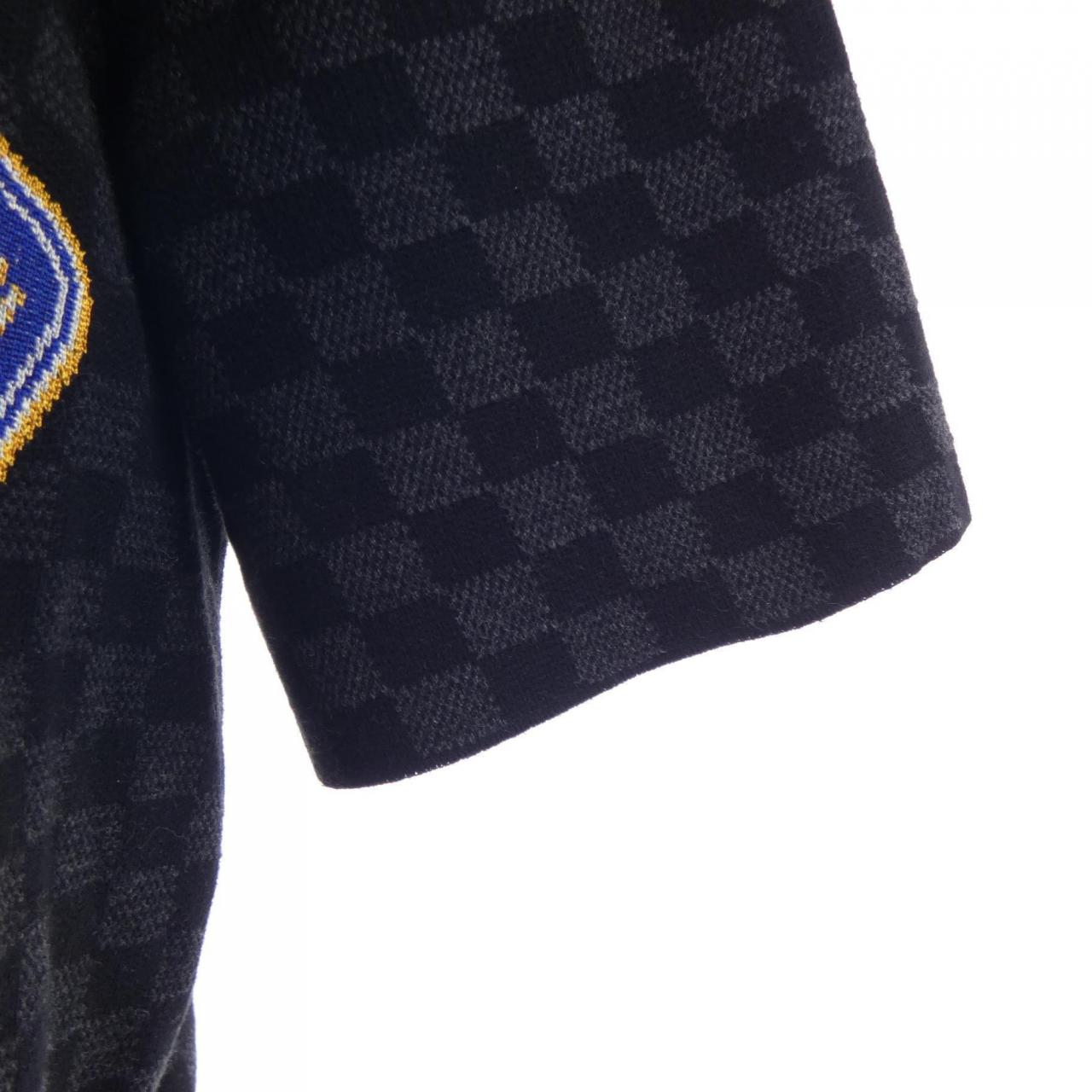 ルイヴィトン LOUIS VUITTON ダミエ ショートスリーブ シグネチャークルーネック HTN10WUQH ニット