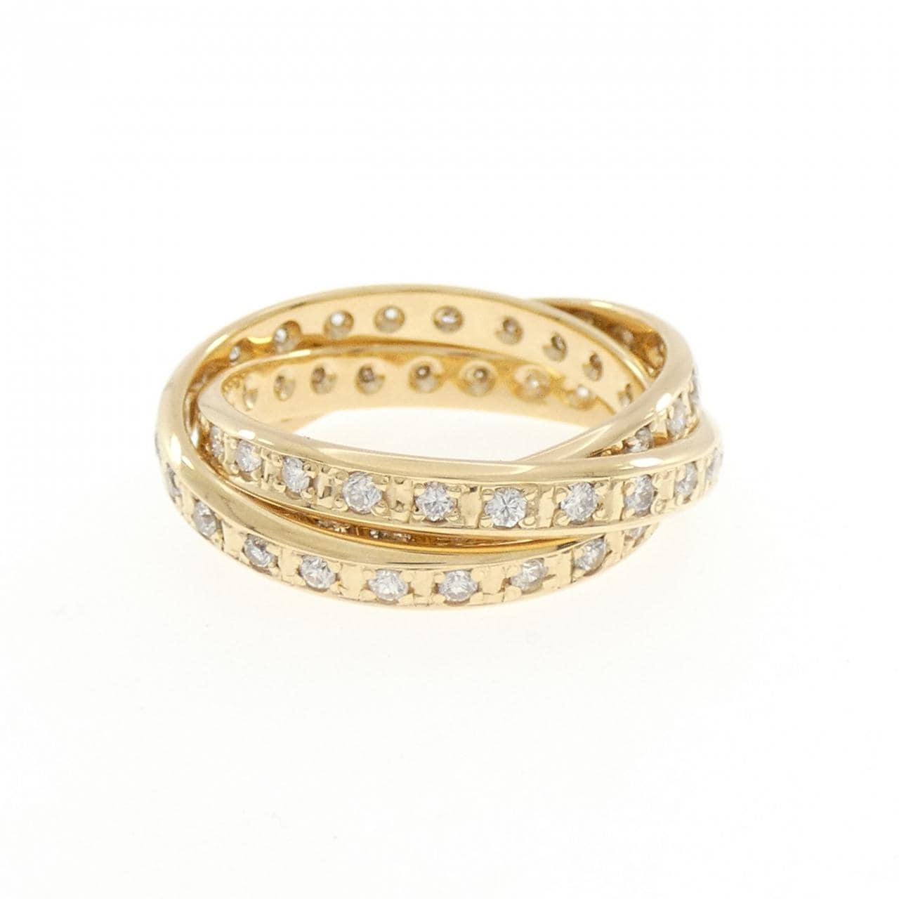 K18YG ダイヤモンド リング 1.23CT