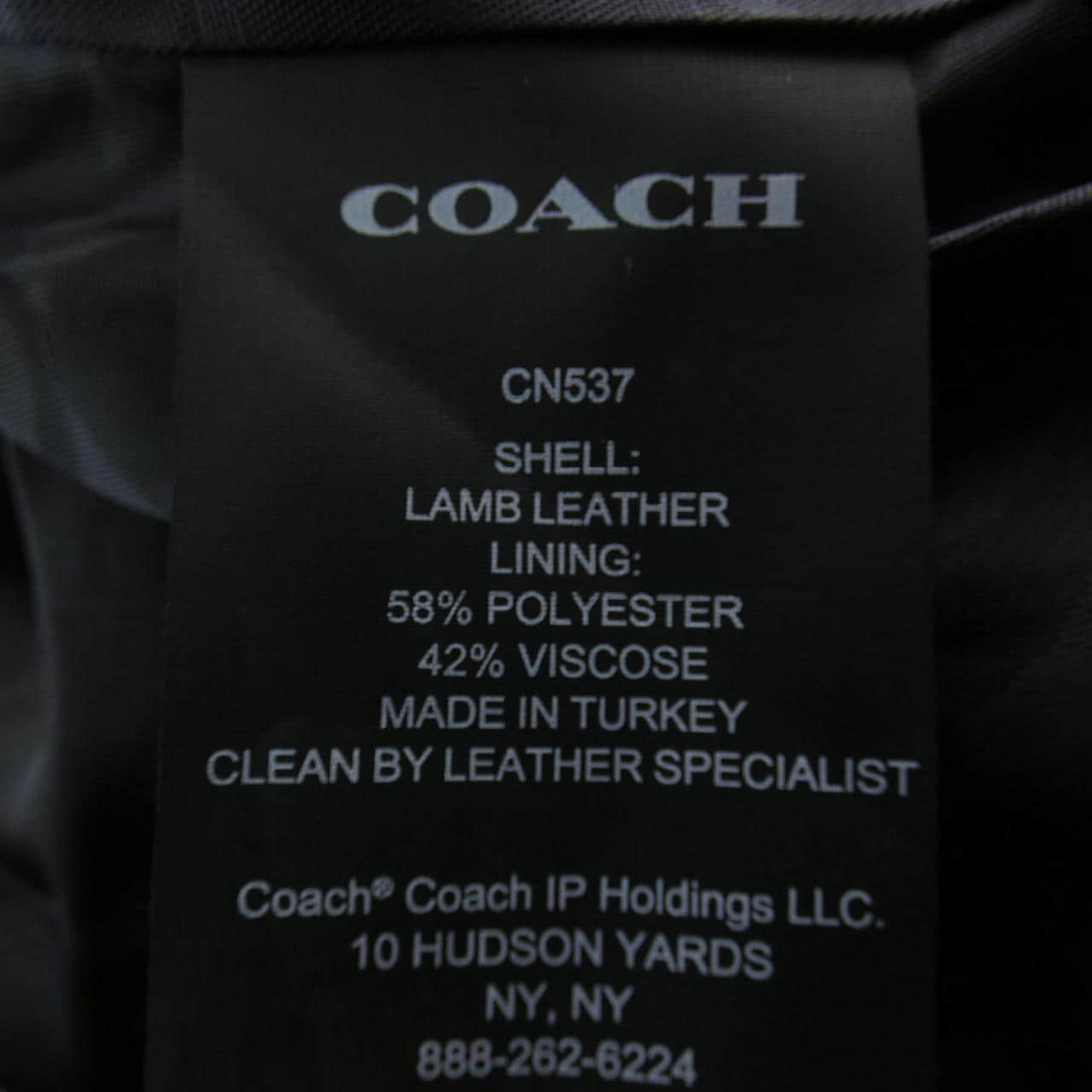 コーチ COACH レザーコート