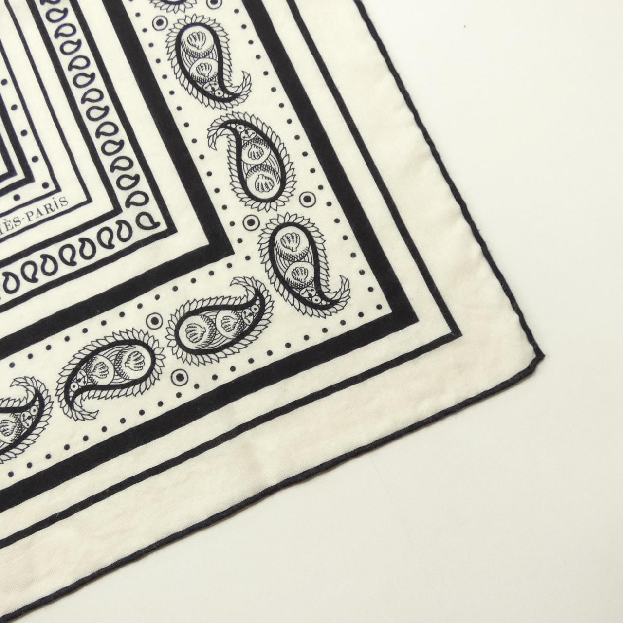 エルメス HERMES LES ROUES DE PHAETON BANDANA H244170S カレジェアン140 ショール