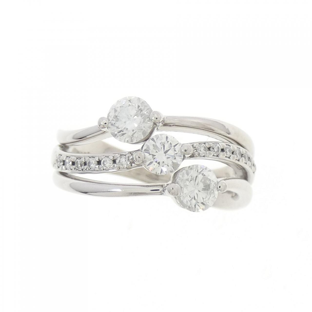 PT ダイヤモンド リング 0.76CT