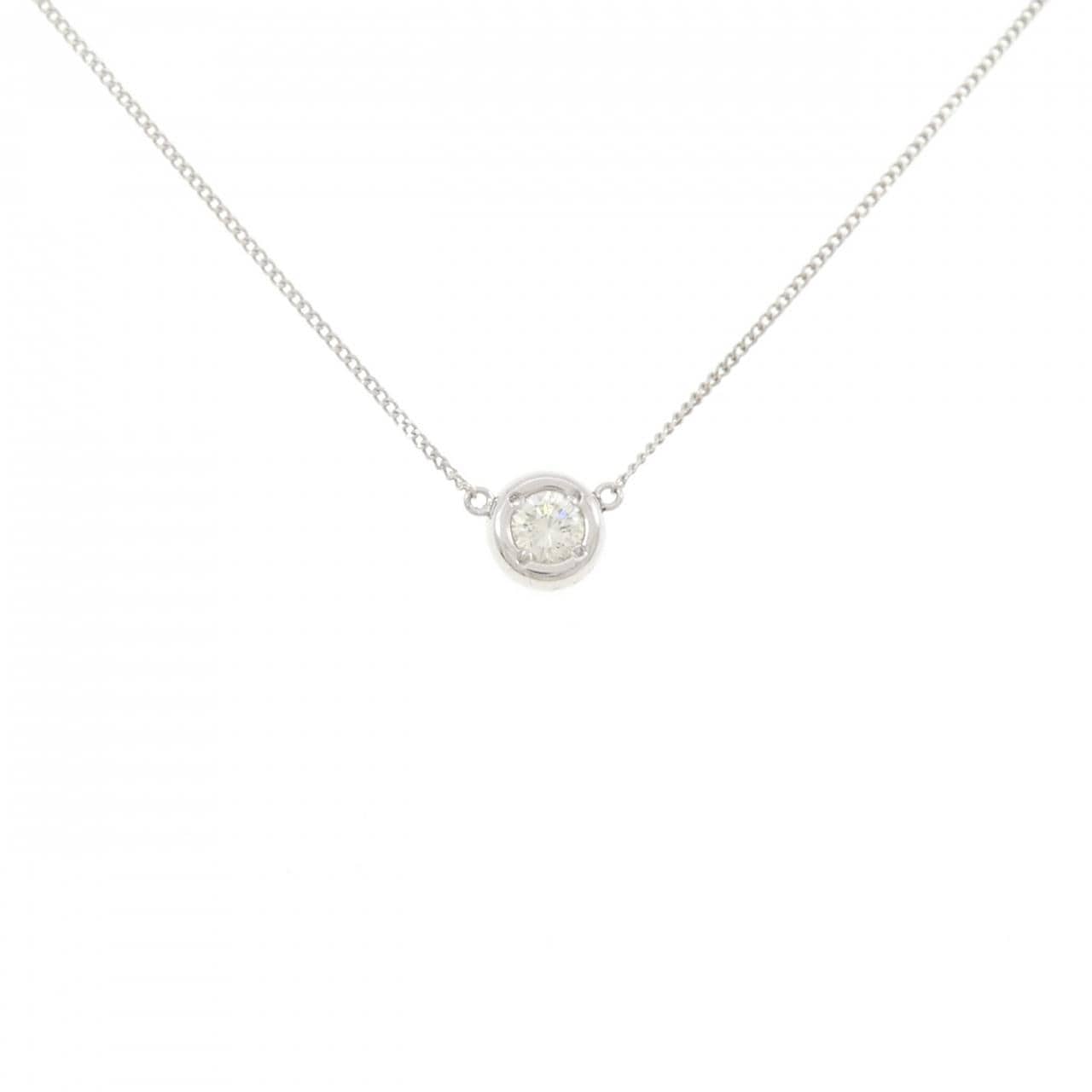 PT850 ソリティア ダイヤモンド ネックレス 0.33CT