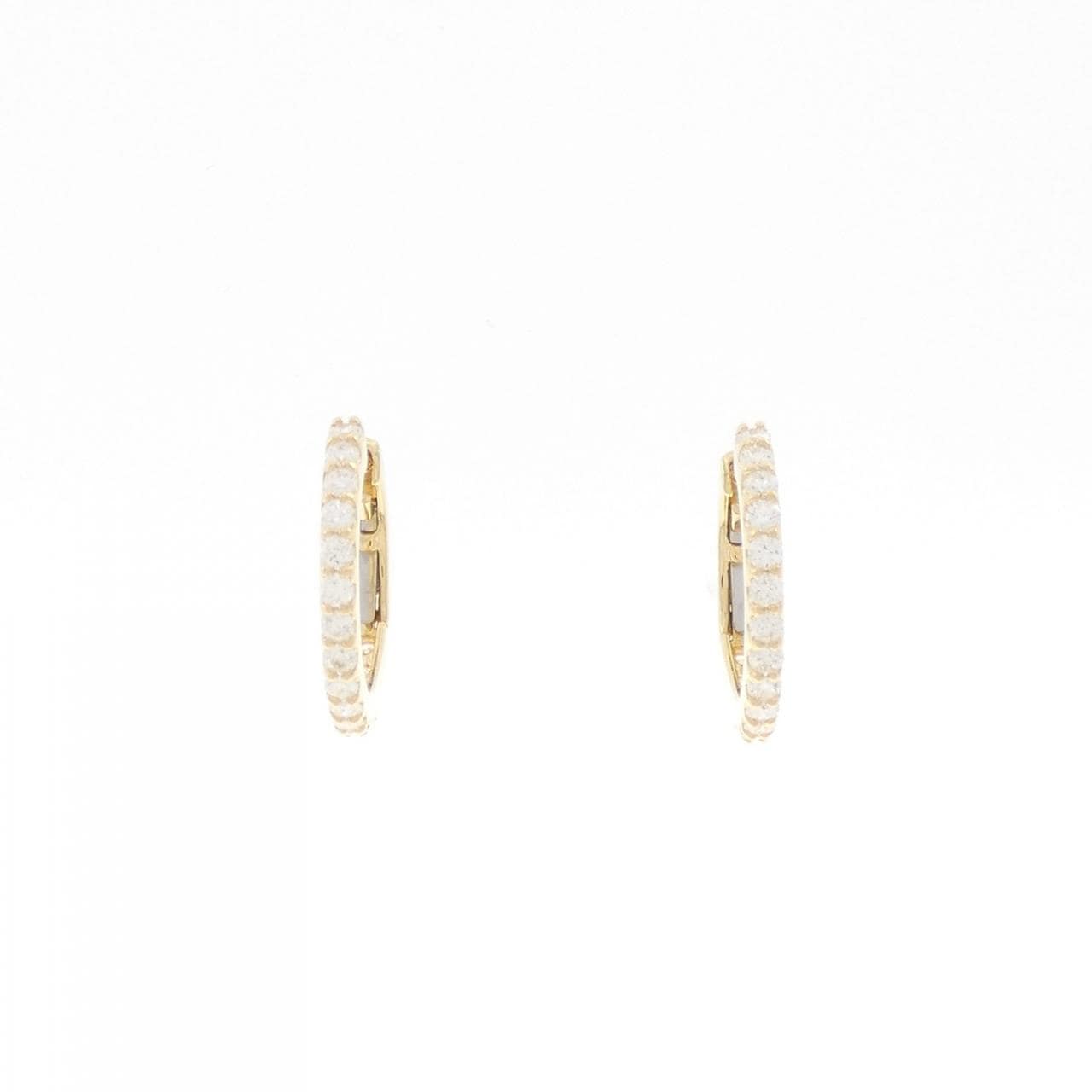 [新品] K18YG鑽石耳環 0.40CT