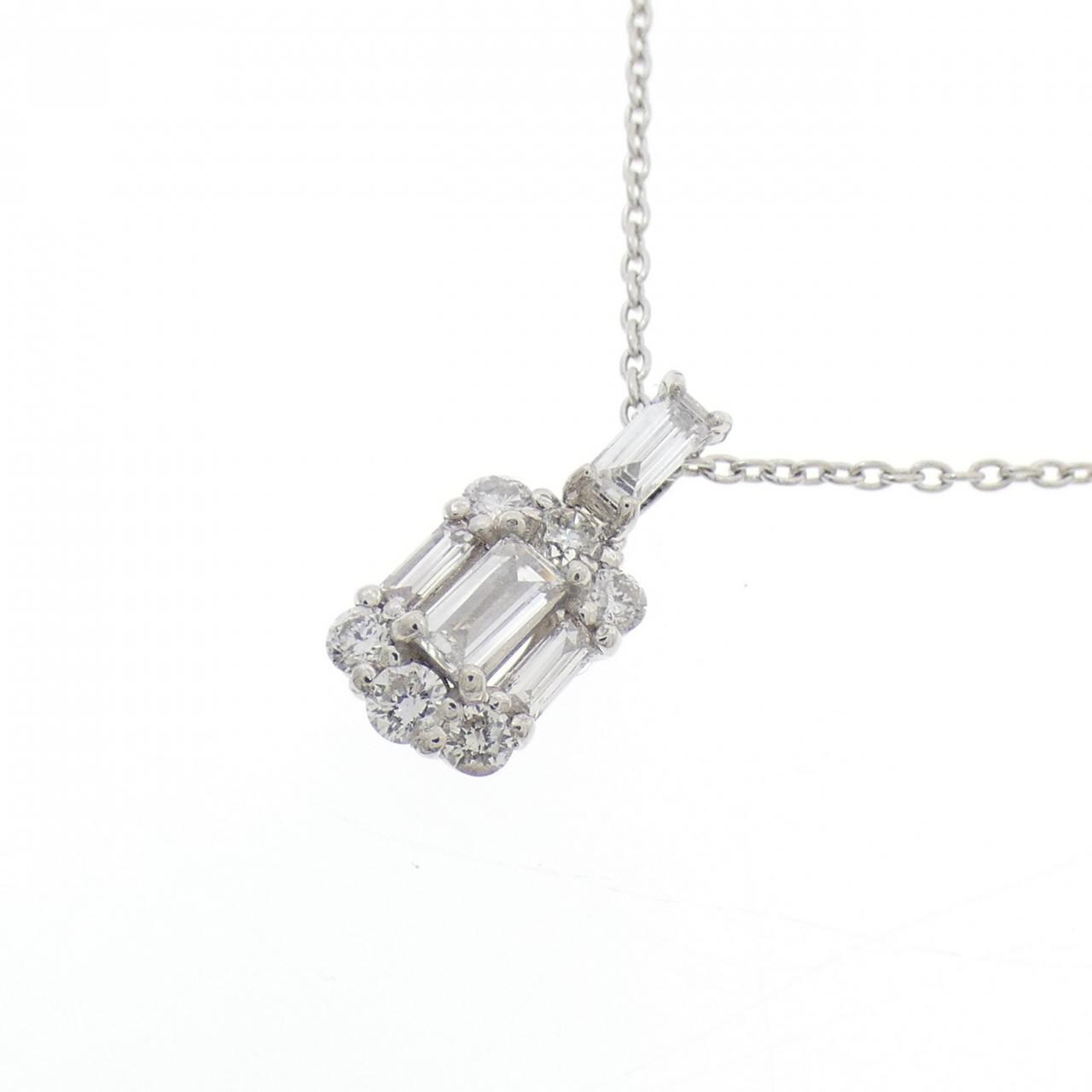 PT900/PT850 ダイヤモンド ネックレス 0.31CT