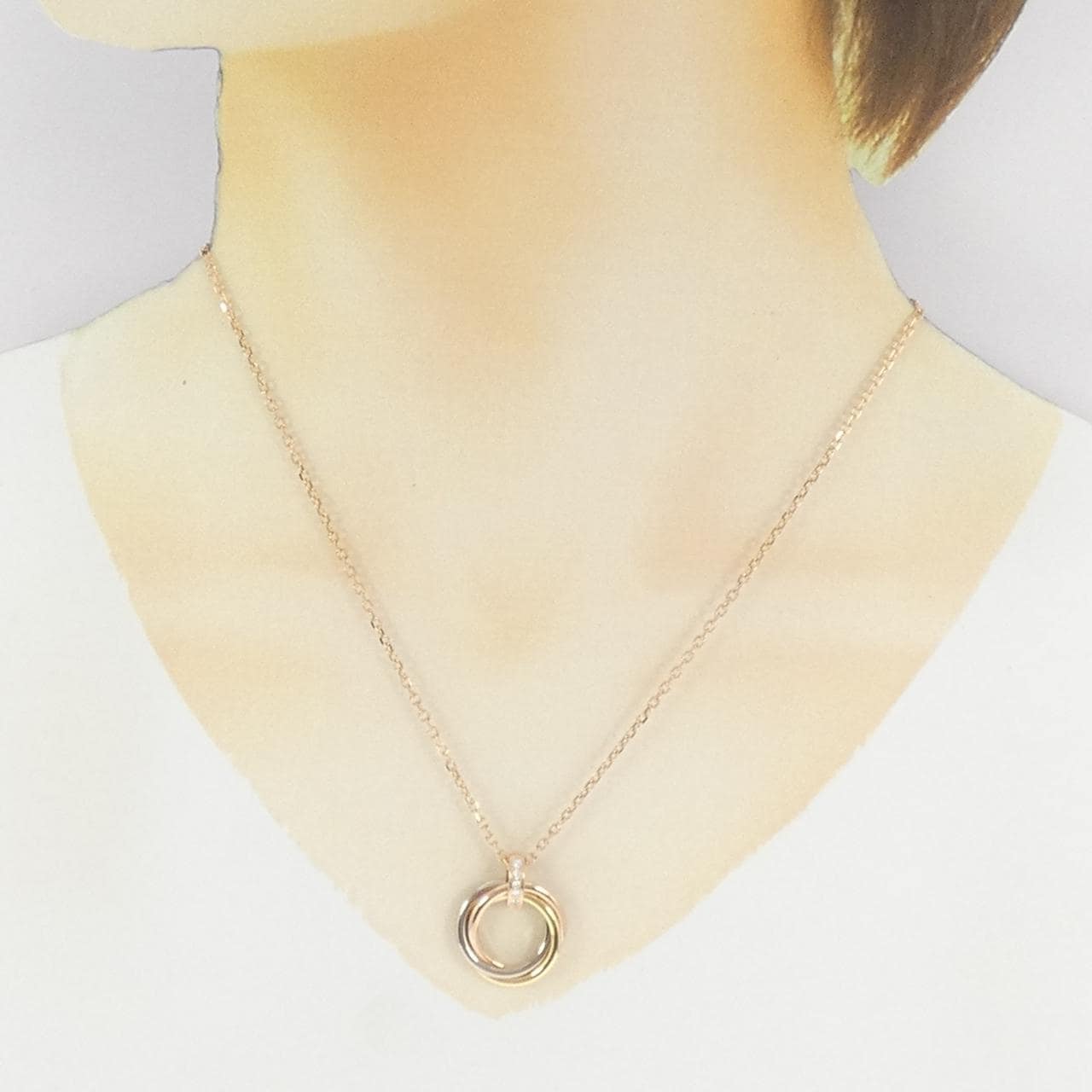 カルティエ トリニティ ネックレス