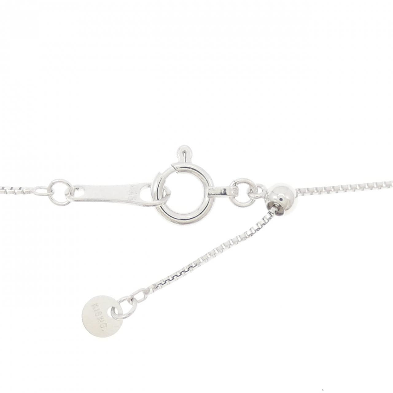 K18WG ペンギン ダイヤモンド ネックレス 0.41CT