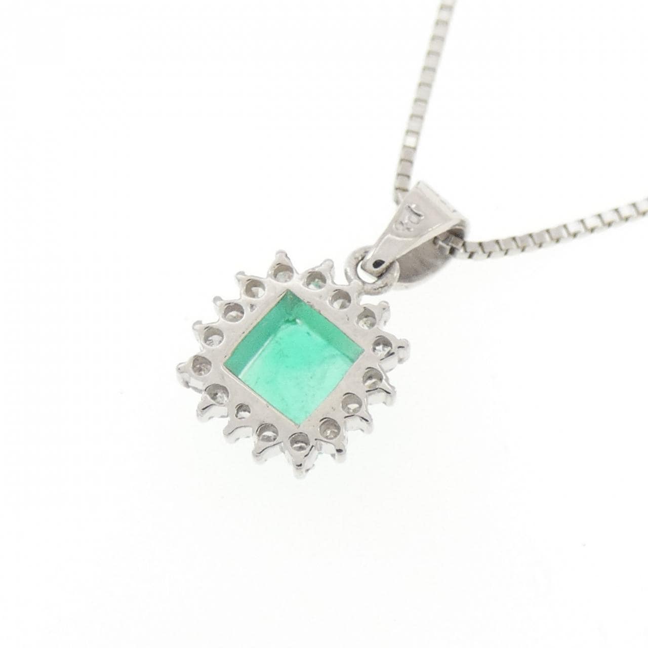 PT/PT850 エメラルド ネックレス 0.47CT