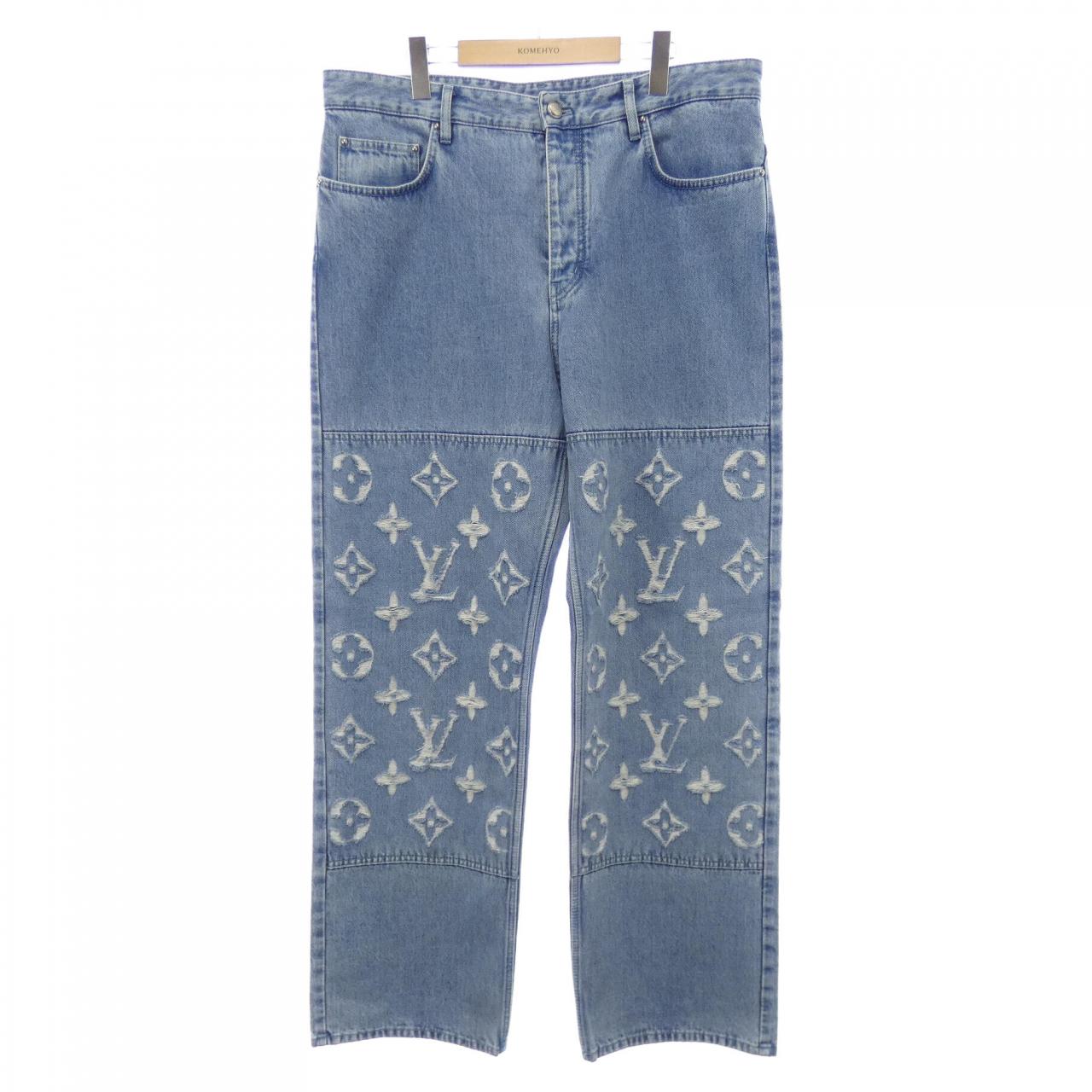 LOUIS VUITTON Vuitton 牛仔滑板牛仔裤 HSD18WPNB