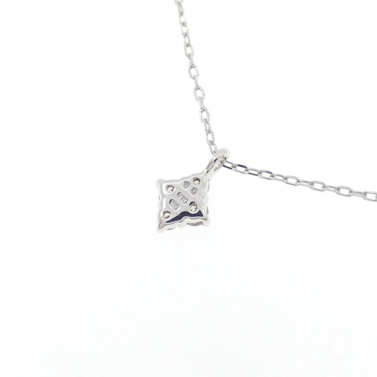 K10WG ダイヤモンド ネックレス