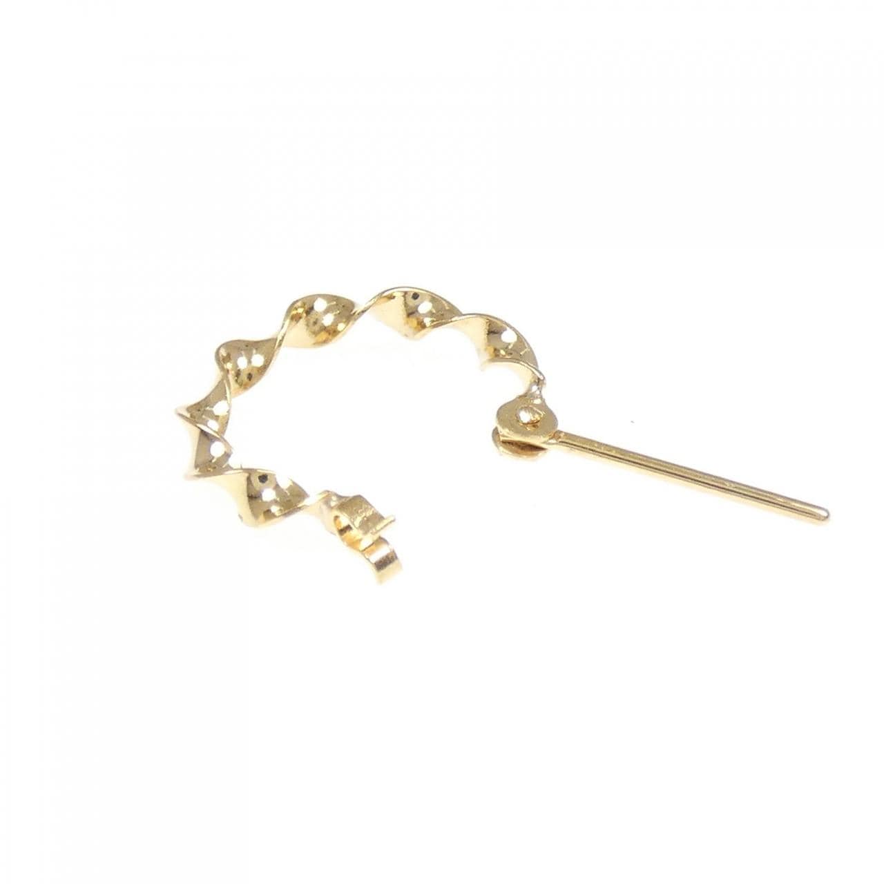 K18YG ピアス 片耳