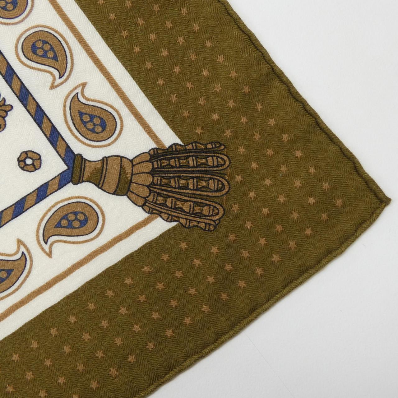 エルメス HERMES HARNAIS DE COUR BANDANA H243935S カレジェアン140 ショール