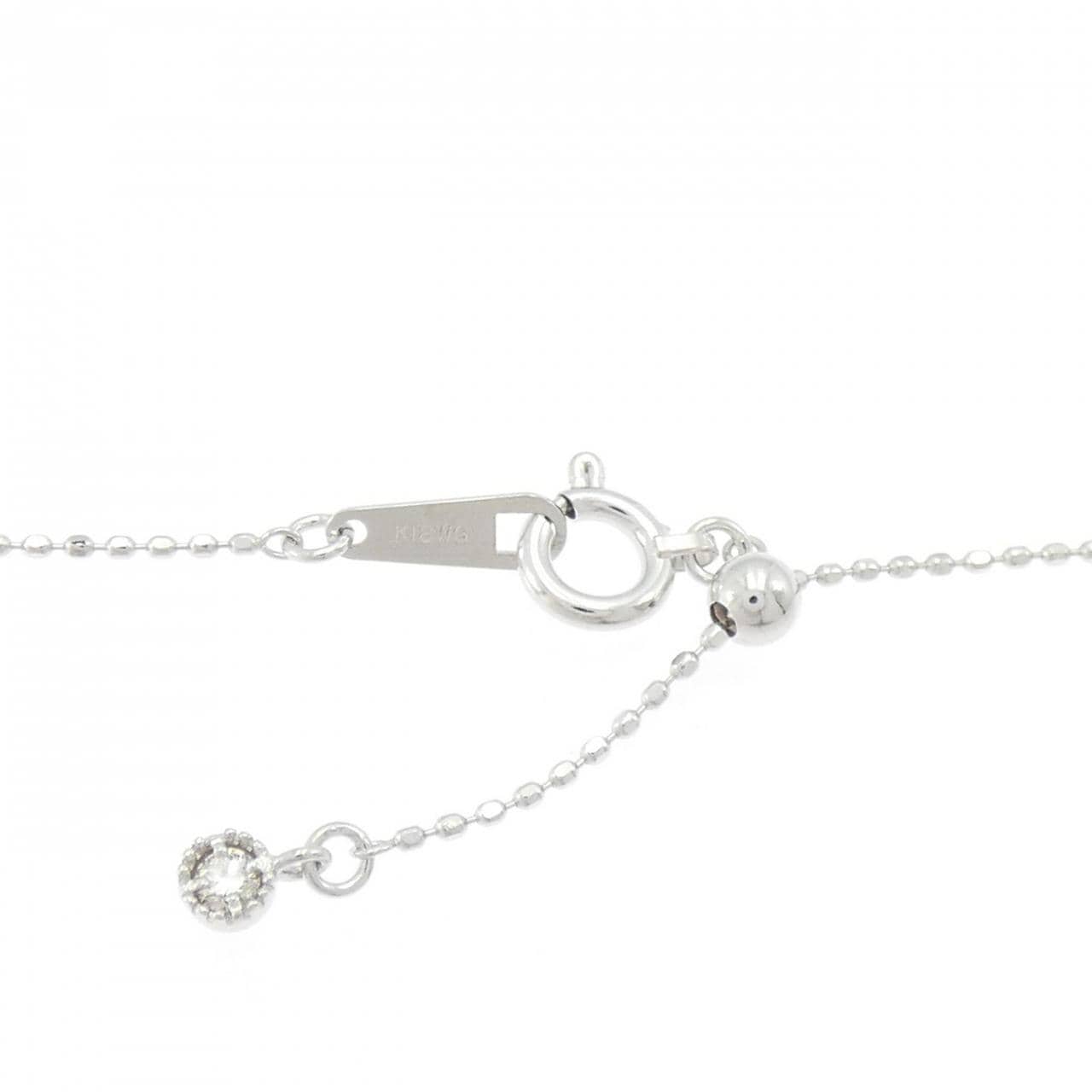 K18WG ネックレス