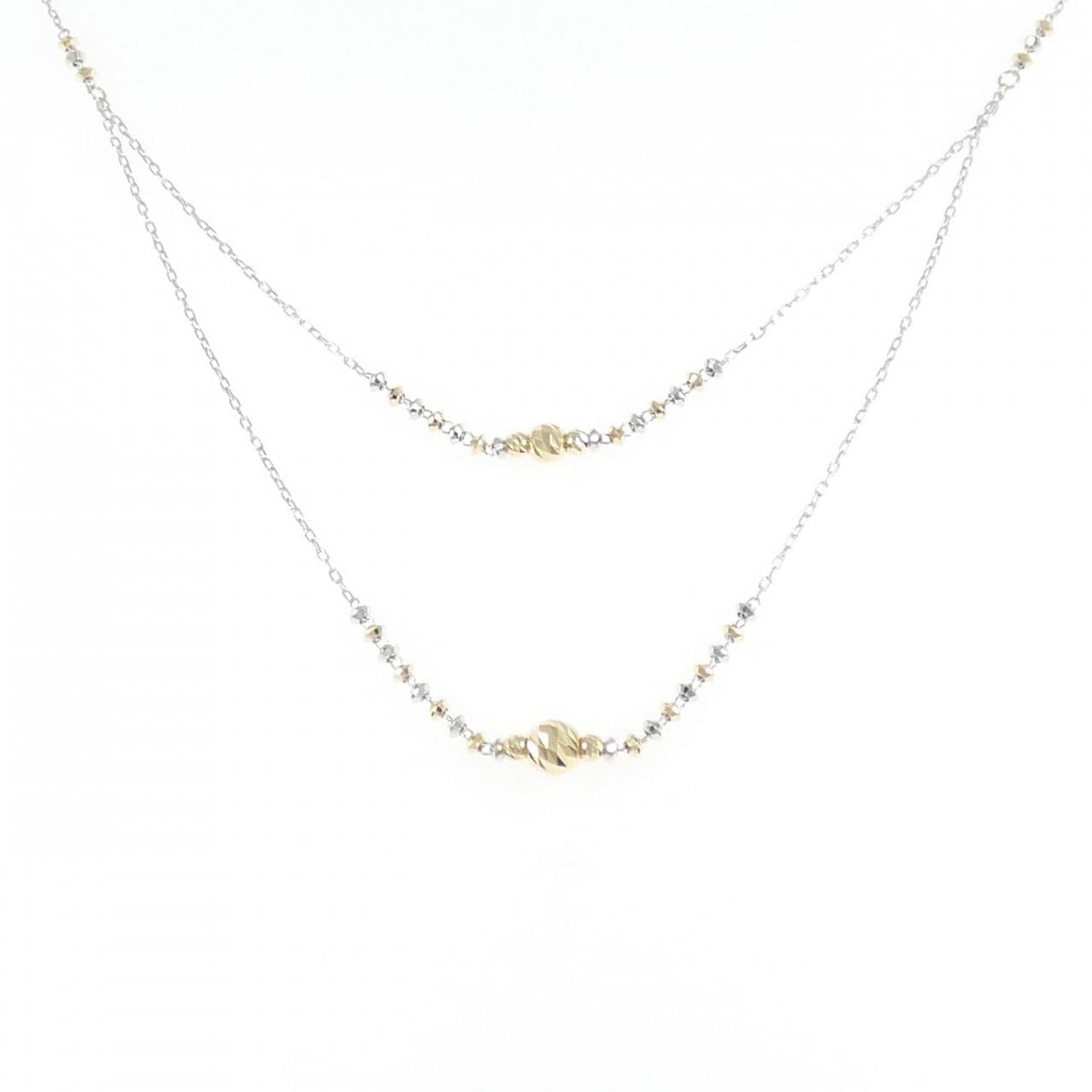 K18WG/K18YG ネックレス