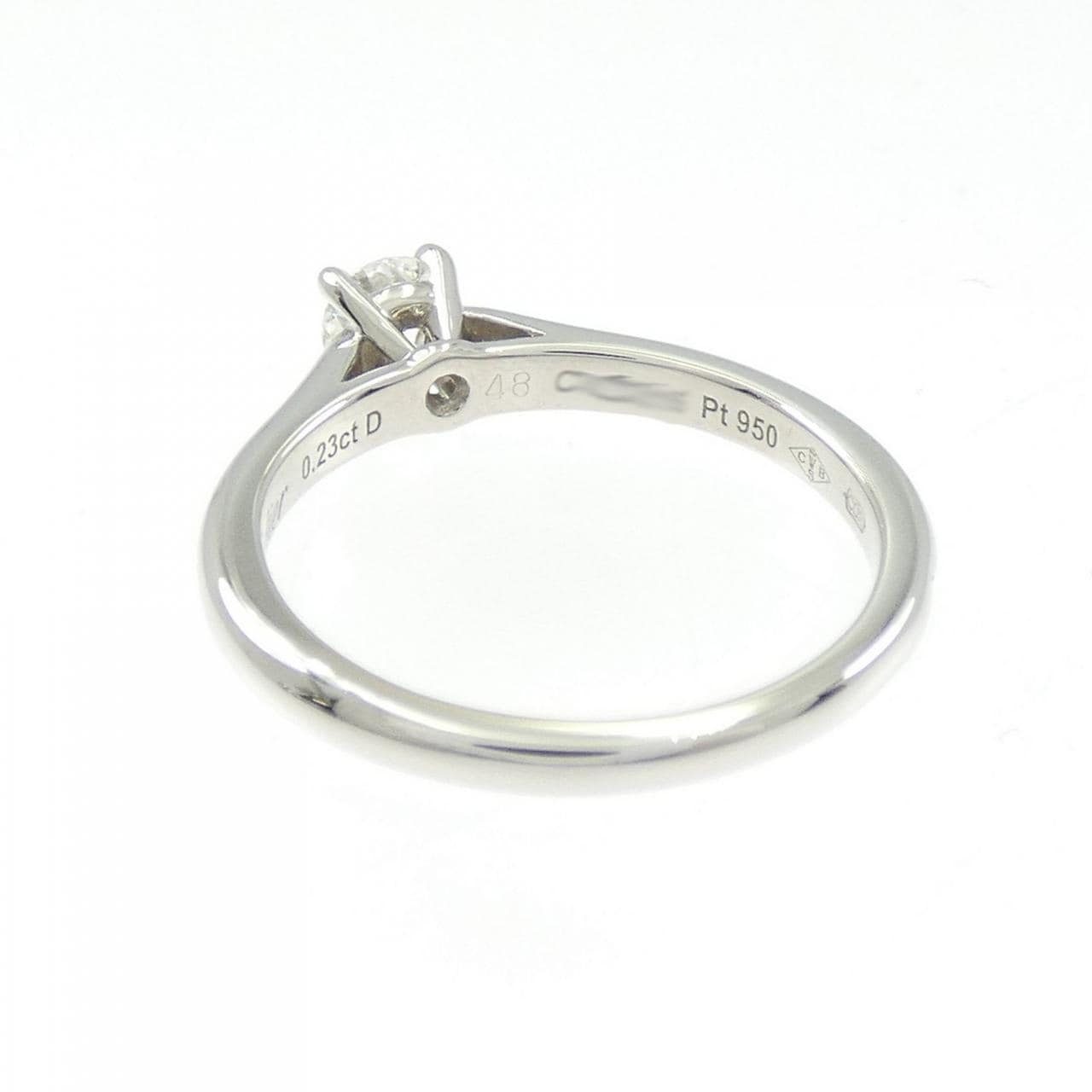カルティエ 1895 ソリテール リング 0.23CT