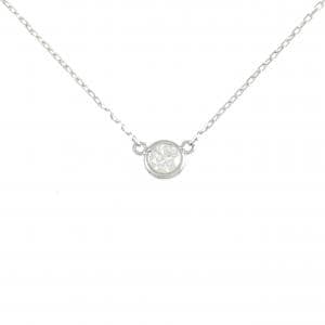 K18WG ダイヤモンド ネックレス 0.23CT