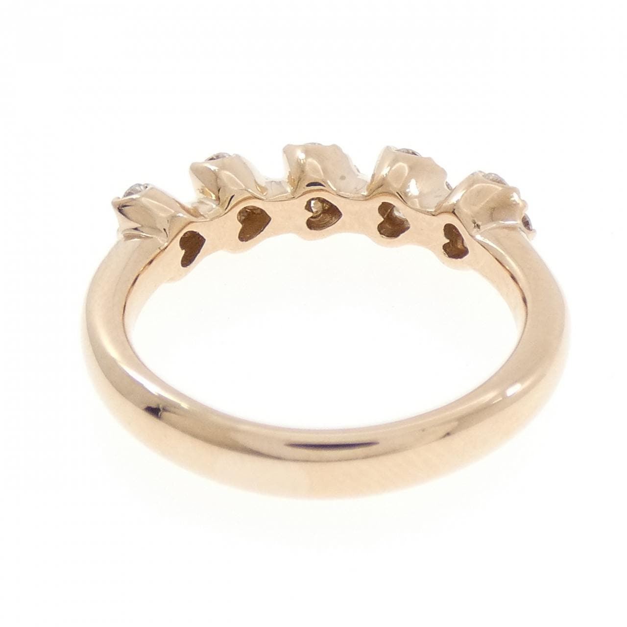 ポンテヴェキオ ハート ダイヤモンド リング 0.43CT