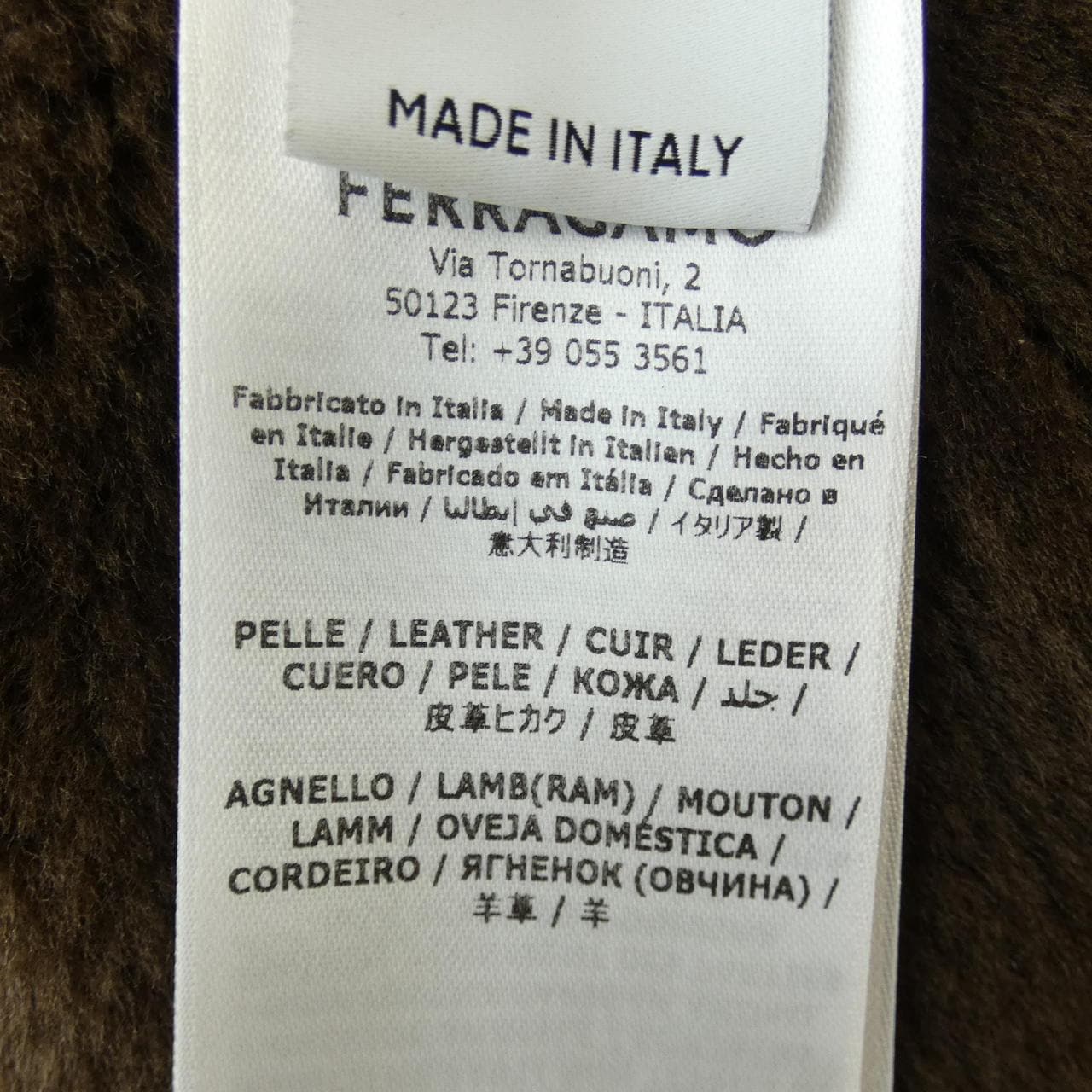 フェラガモ FERRAGAMO 13C897　1640-237　0770743 ベスト
