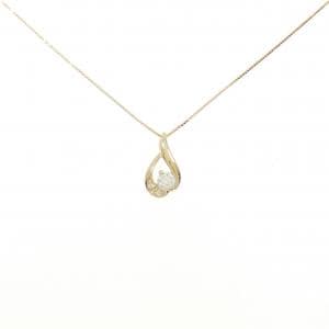 K18YG ダイヤモンド ネックレス 0.147CT