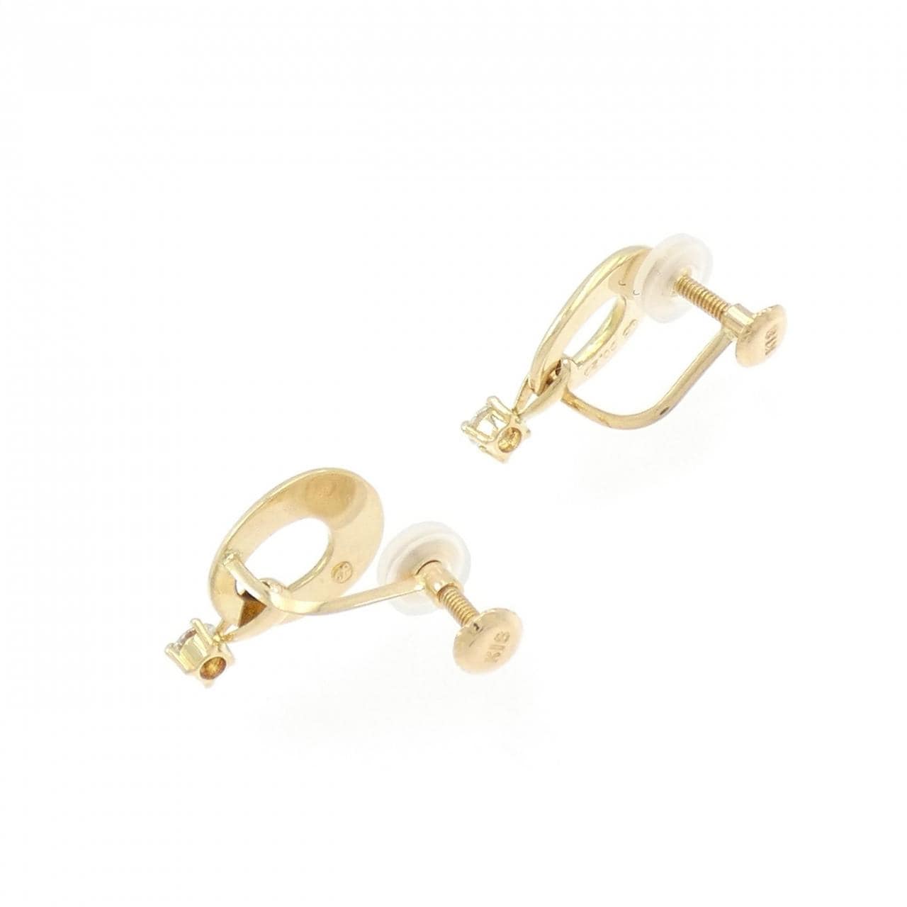 K18YG ダイヤモンド イヤリング 0.20CT