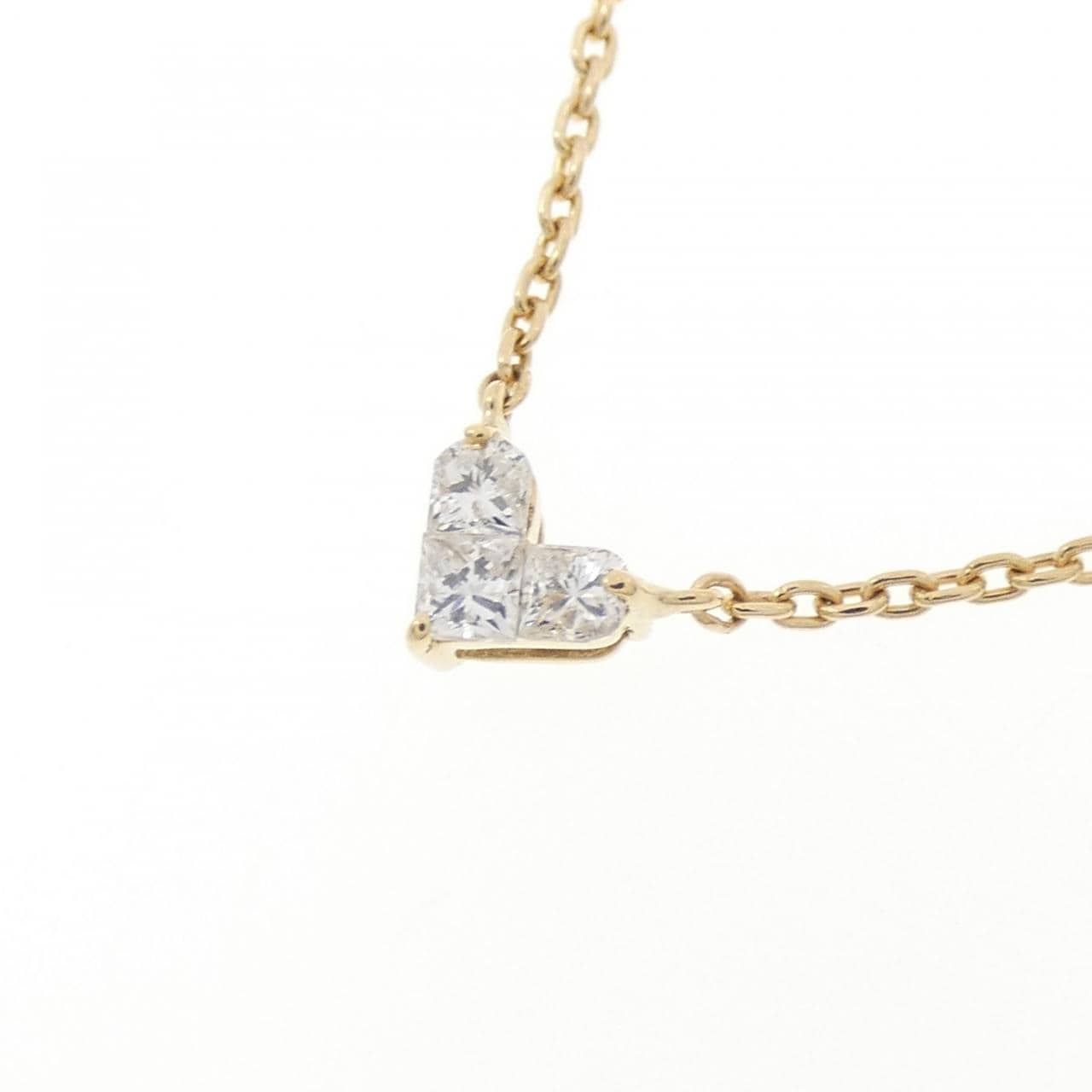 スタージュエリー ミステリアスハート ネックレス 0.10CT