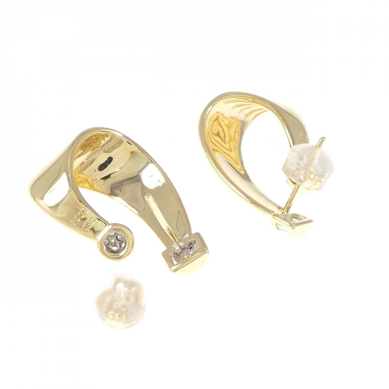 750YG/750WG/K18YG Diamond Earrings 0.50CT