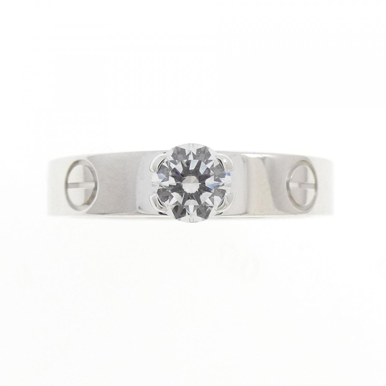 カルティエ ミニラブリング ソリテール リング 0.25CT