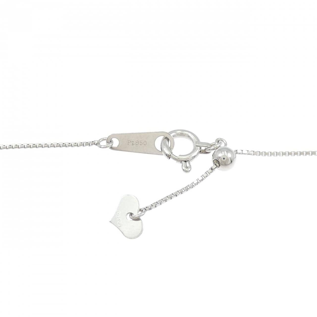 PT900/PT850 ダイヤモンド ネックレス 0.214CT