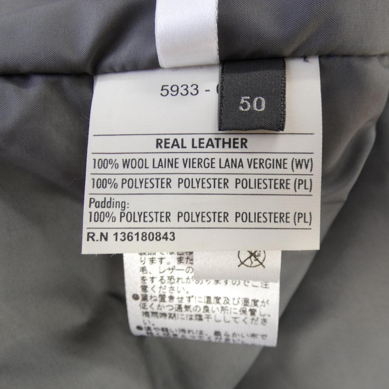 サルヴァトーレフェラガモ SALVATORE FERRAGAMO レザージャケット