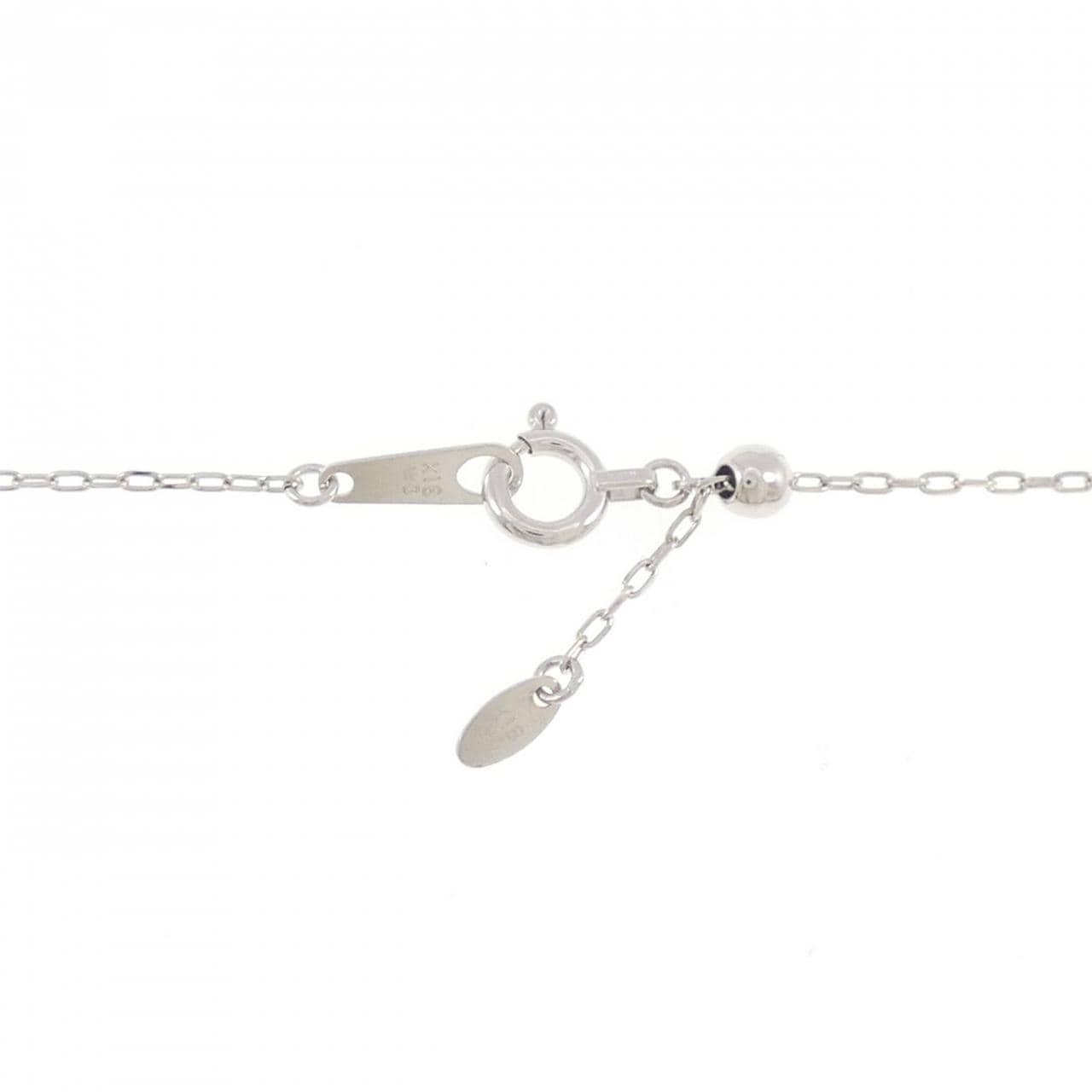 K18WG ブルートパーズ ネックレス 3.23CT