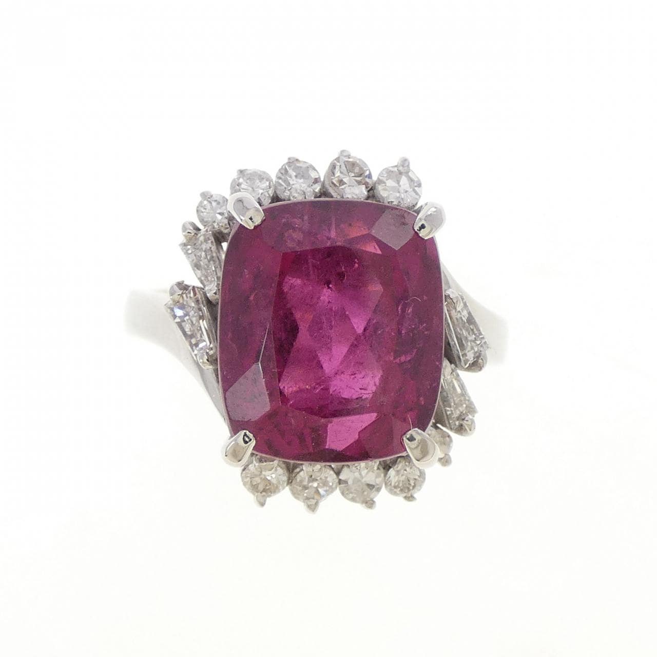 PT900 ルベライトトルマリン リング 5.40CT