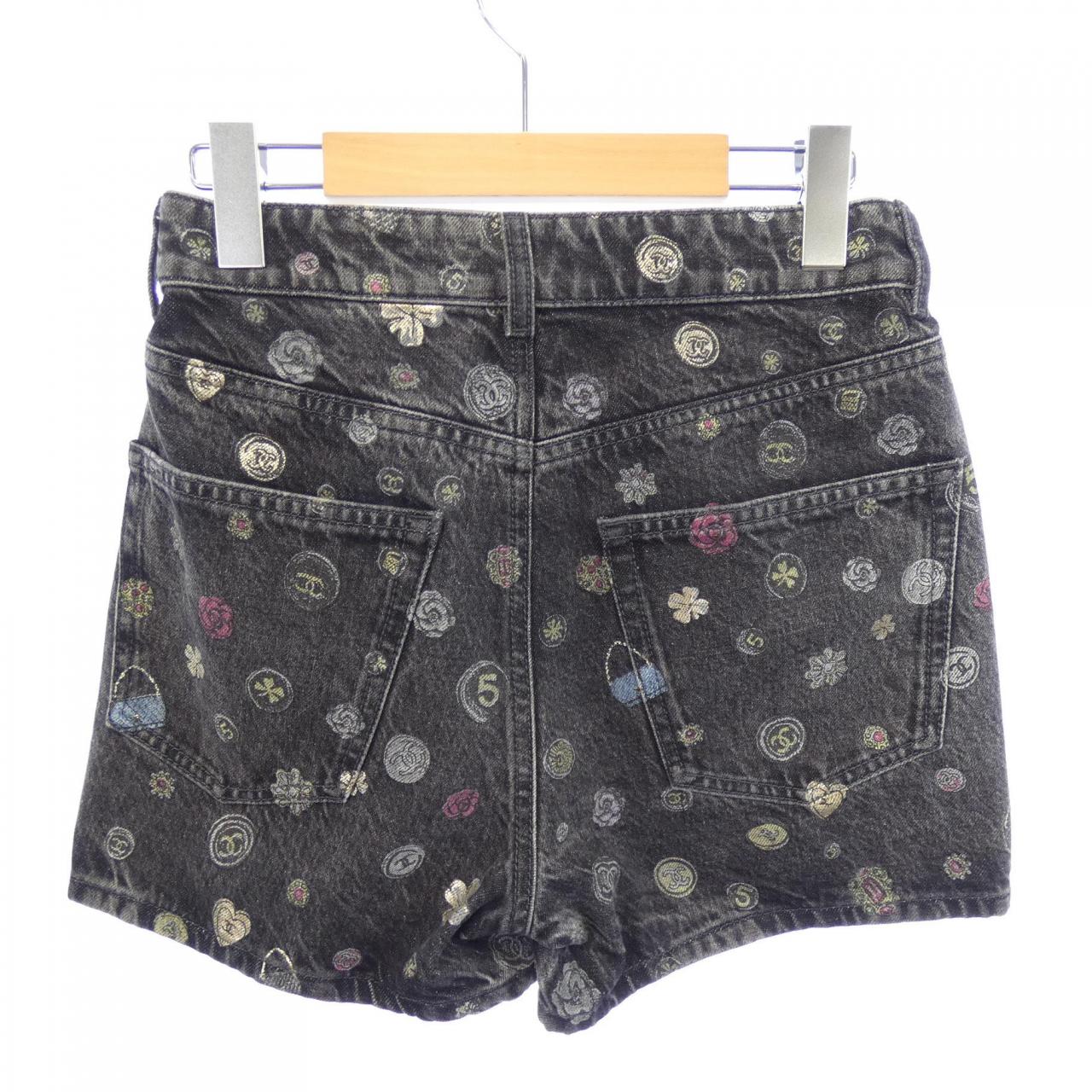 シャネル CHANEL LOOK35 P80315V72727 25B ショートパンツ